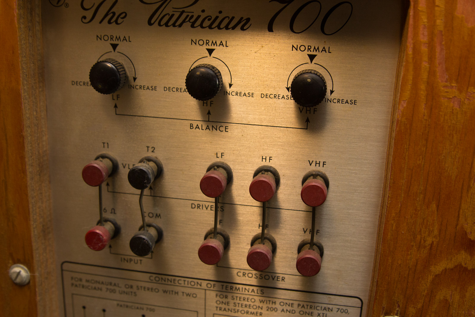 Electro-Voice Patrician 700 Speakers