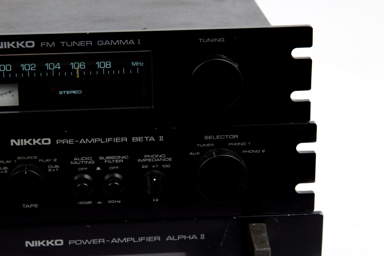 Nikko Tuner, Preamp and Power Amplifier