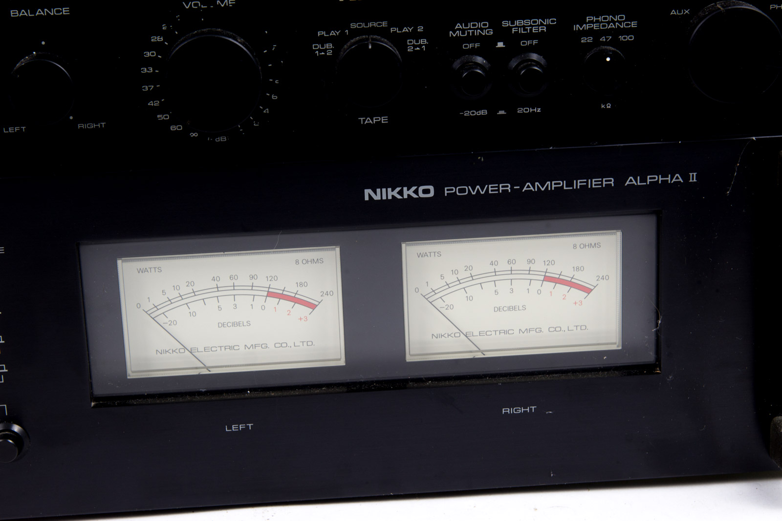 Nikko Tuner, Preamp and Power Amplifier