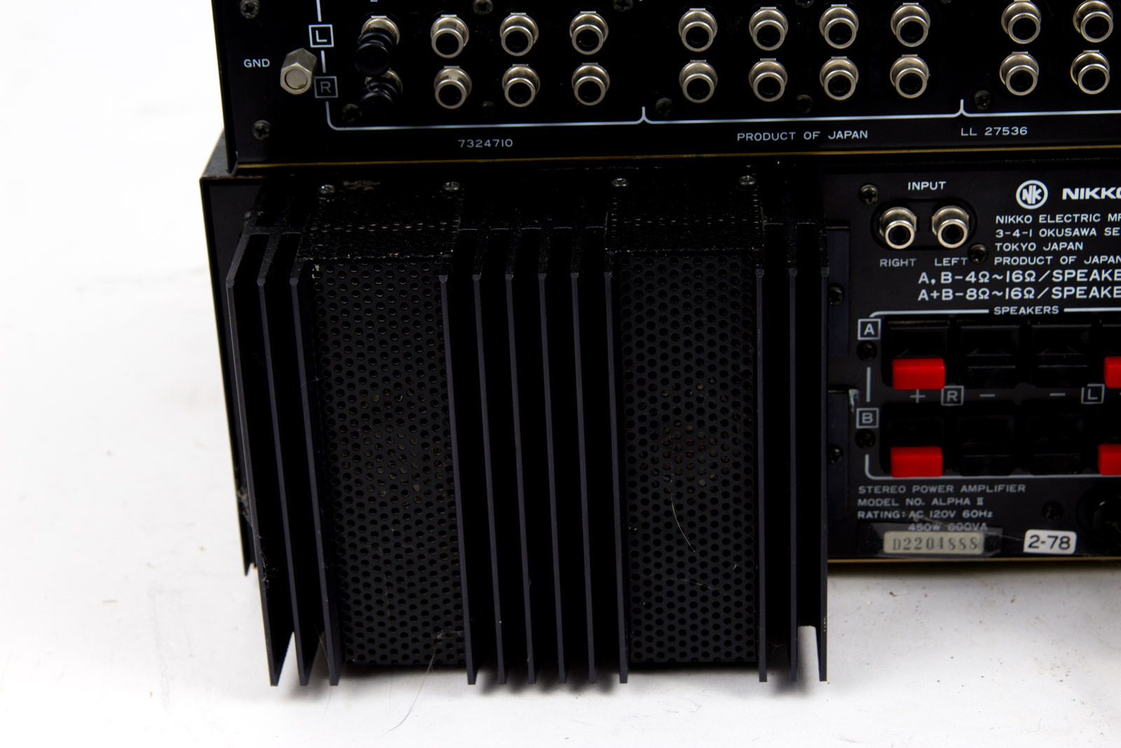 Nikko Tuner, Preamp and Power Amplifier