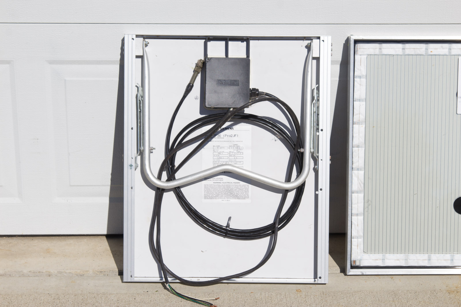 Siemens and Golden Photon Solar Panels