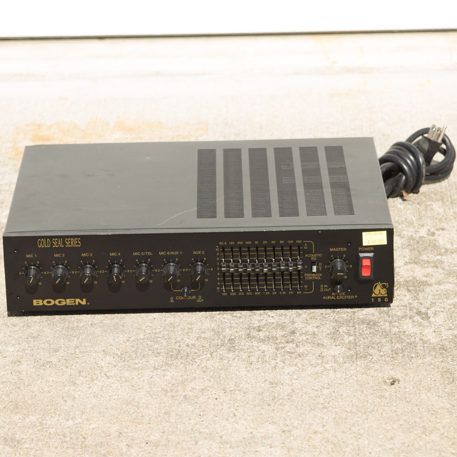 Bogen Gold Seal Series GS150 Amplifier