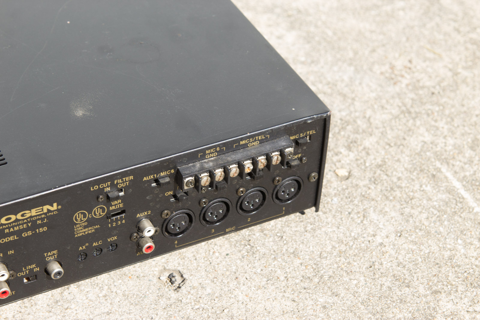 Bogen Gold Seal Series GS150 Amplifier