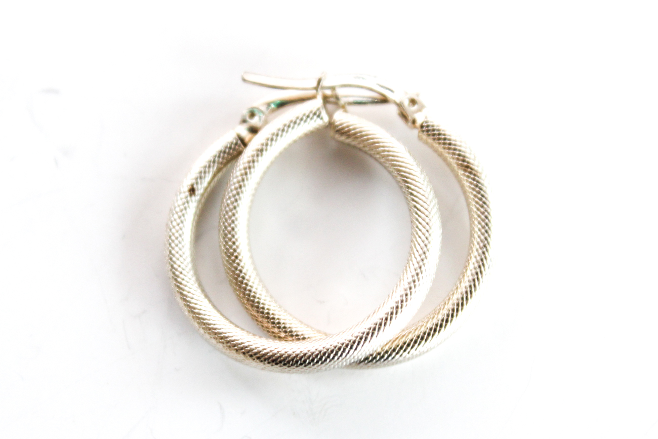 Sterling Silver Hoop Earrings