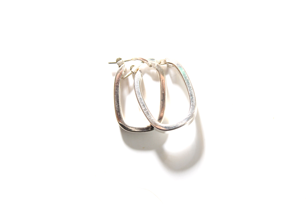 Sterling Silver Hoop Earrings