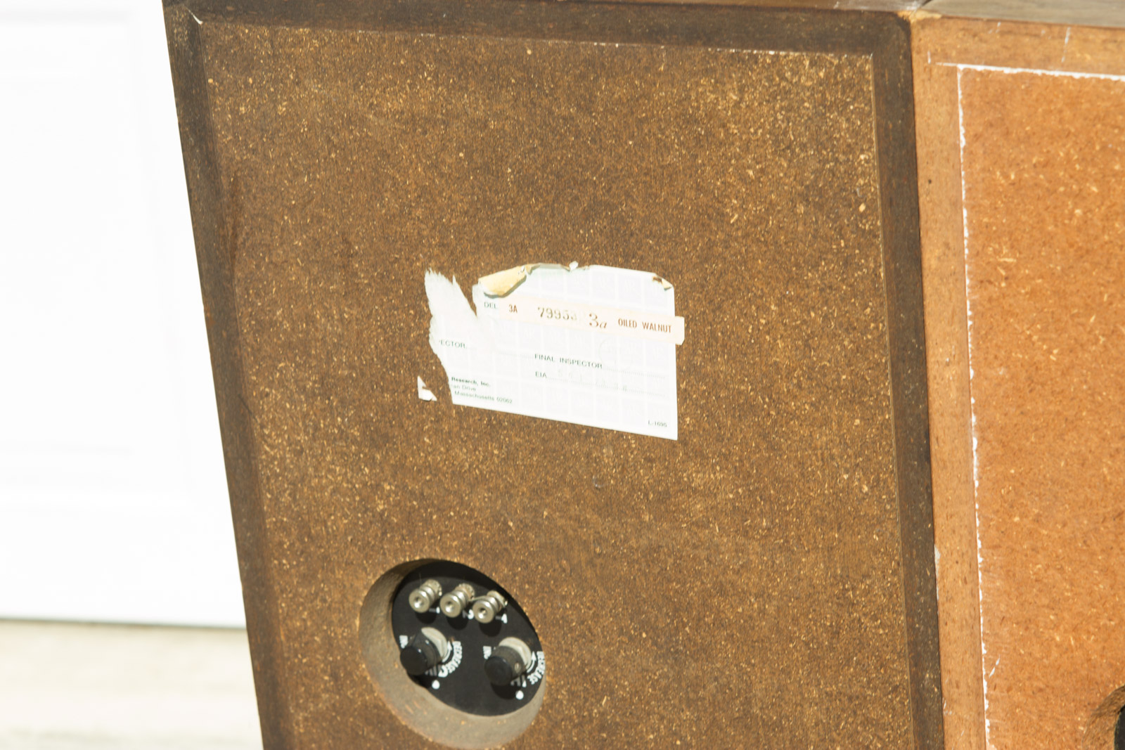 Vintage Acoustic Research AR-3A Speakers