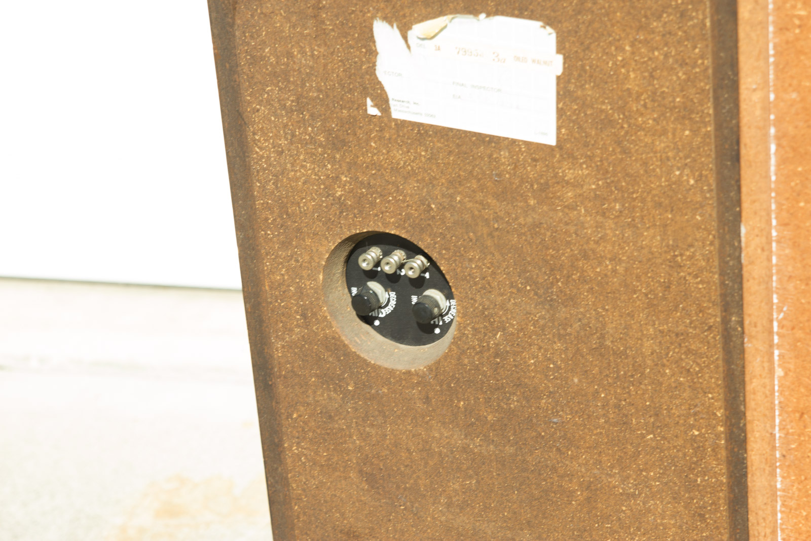 Vintage Acoustic Research AR-3A Speakers