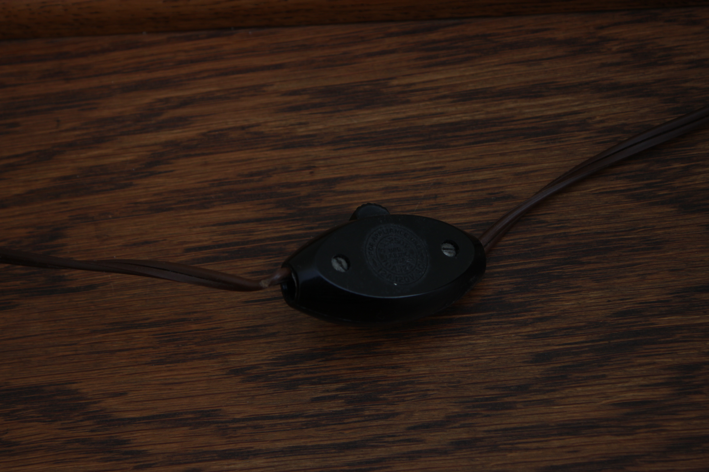 Vintage Hand-Painted Milk Glass Table Lamp