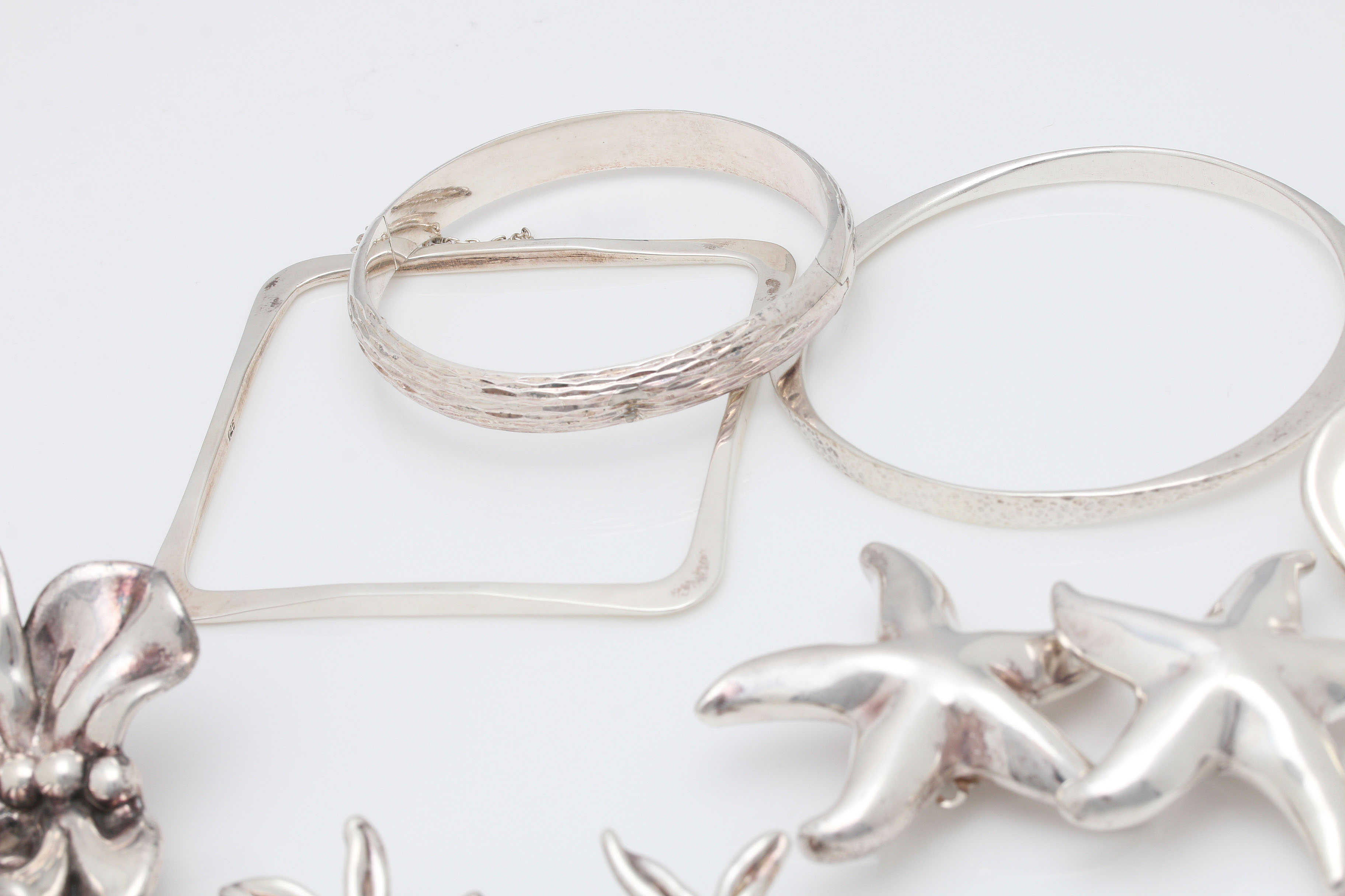 Assortment of Sterling Silver Jewelry