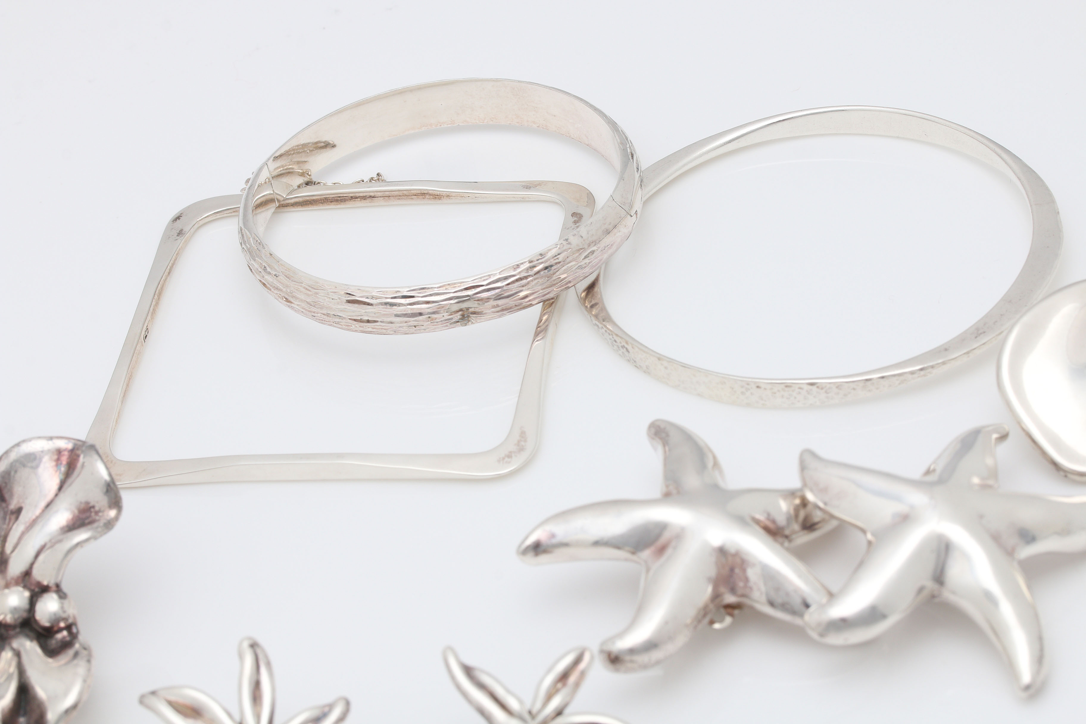 Assortment of Sterling Silver Jewelry