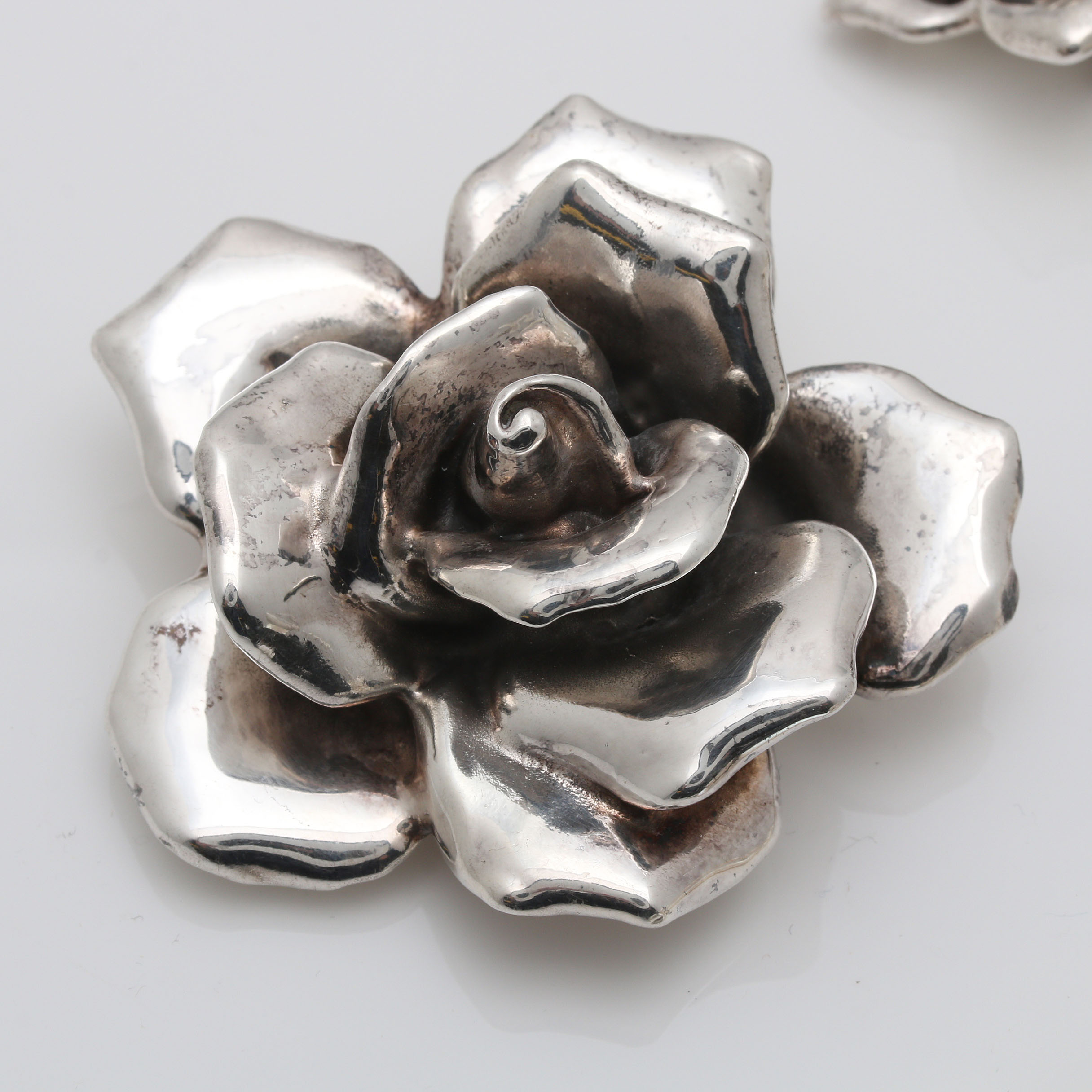 Sterling Silver Jewelry Including an Electroform Demi Parure