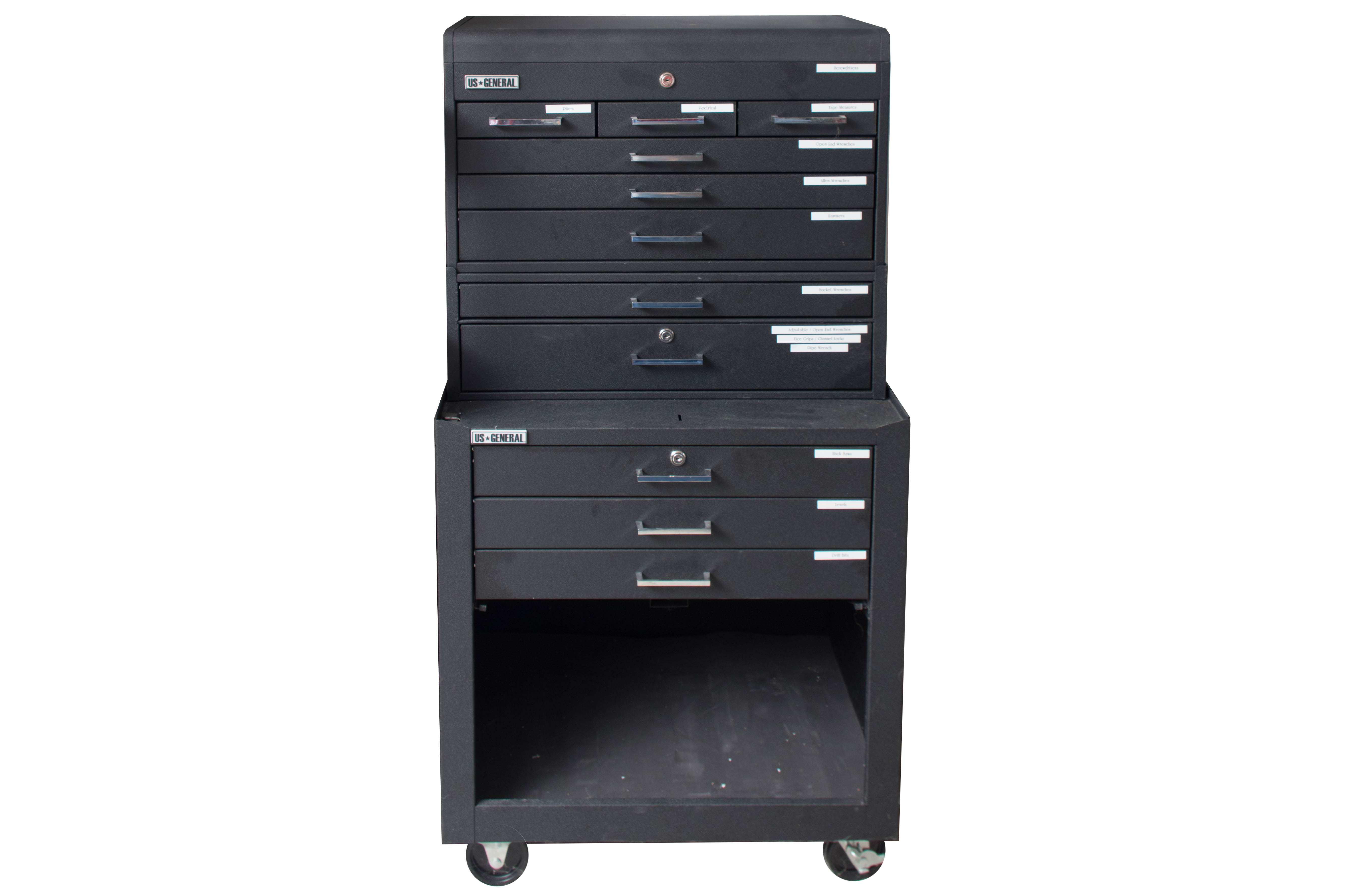 US General Tool Chest with Tools