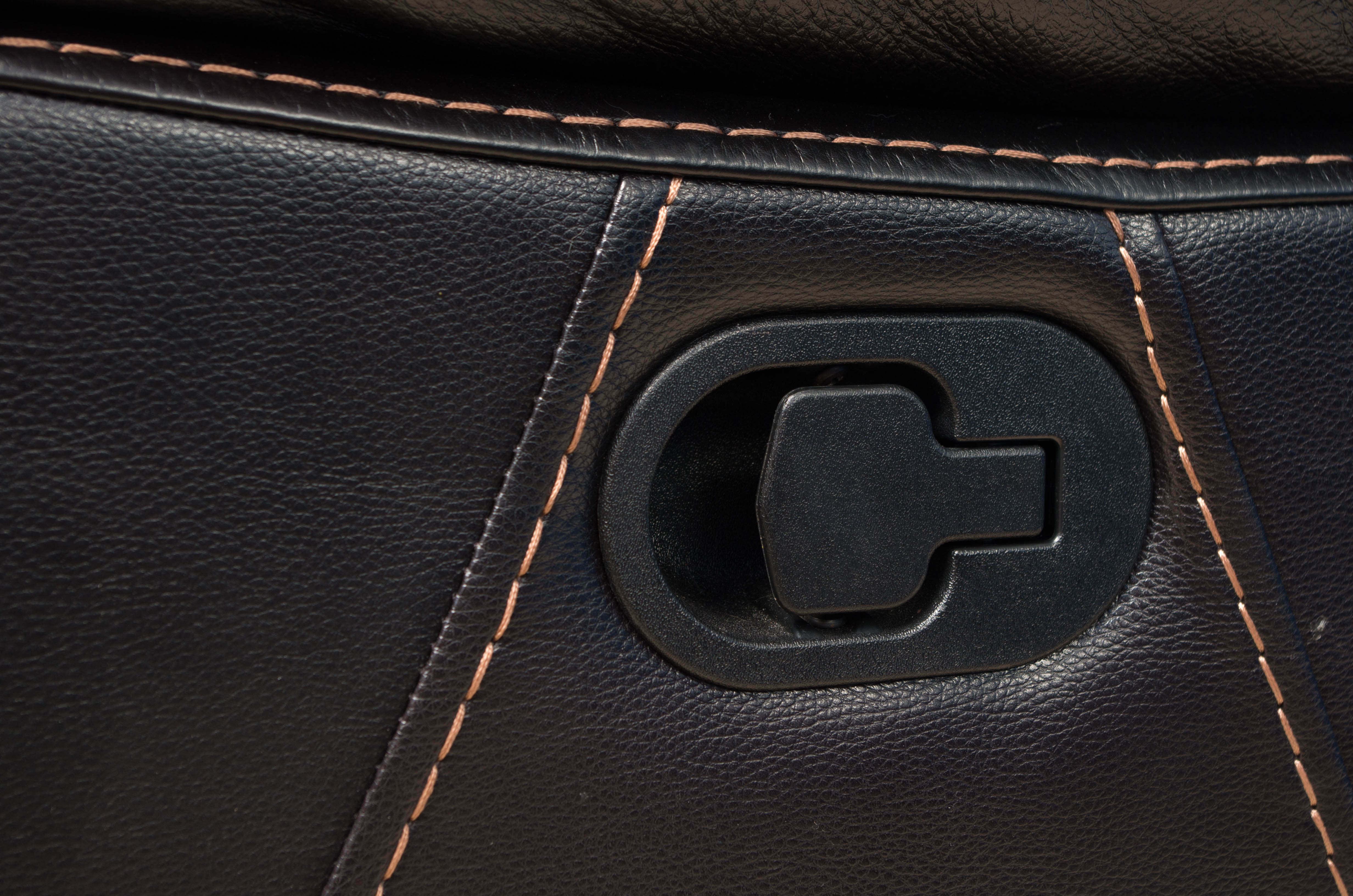 Sectional Leather Sofa by Cindy Crawford Home