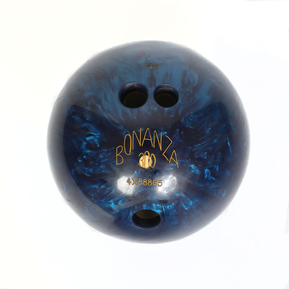 Bowling Ball with Bag Holder