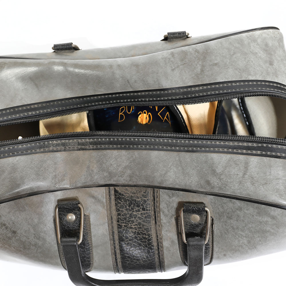 Bowling Ball with Bag Holder