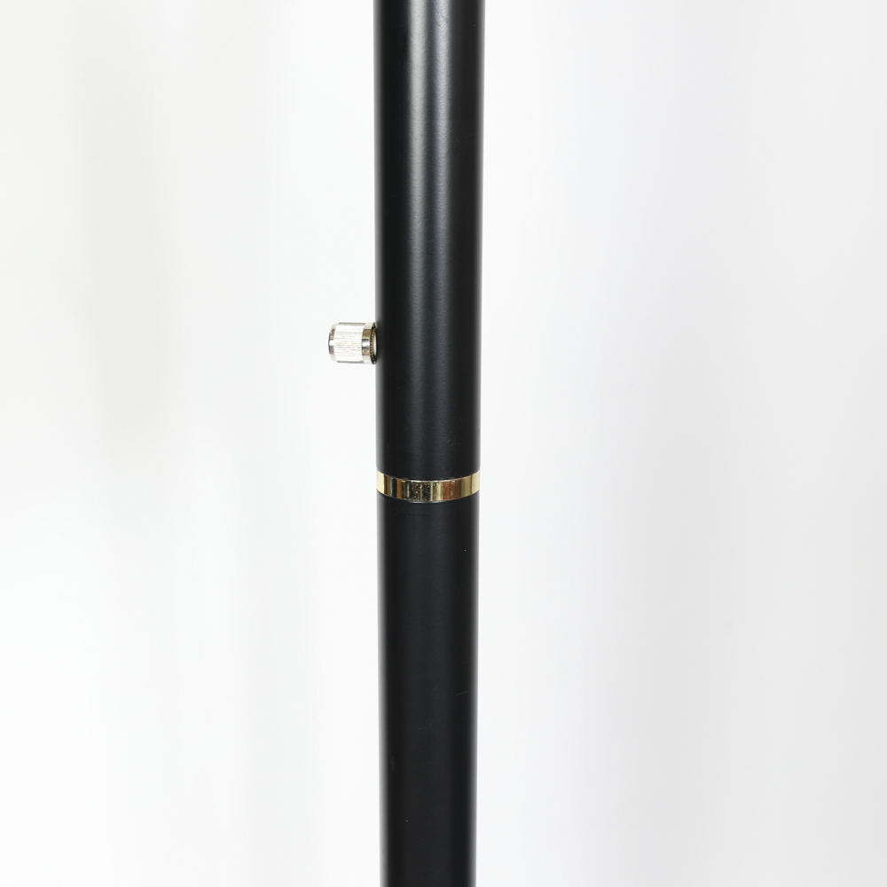 Black Torchiere Floor Lamp