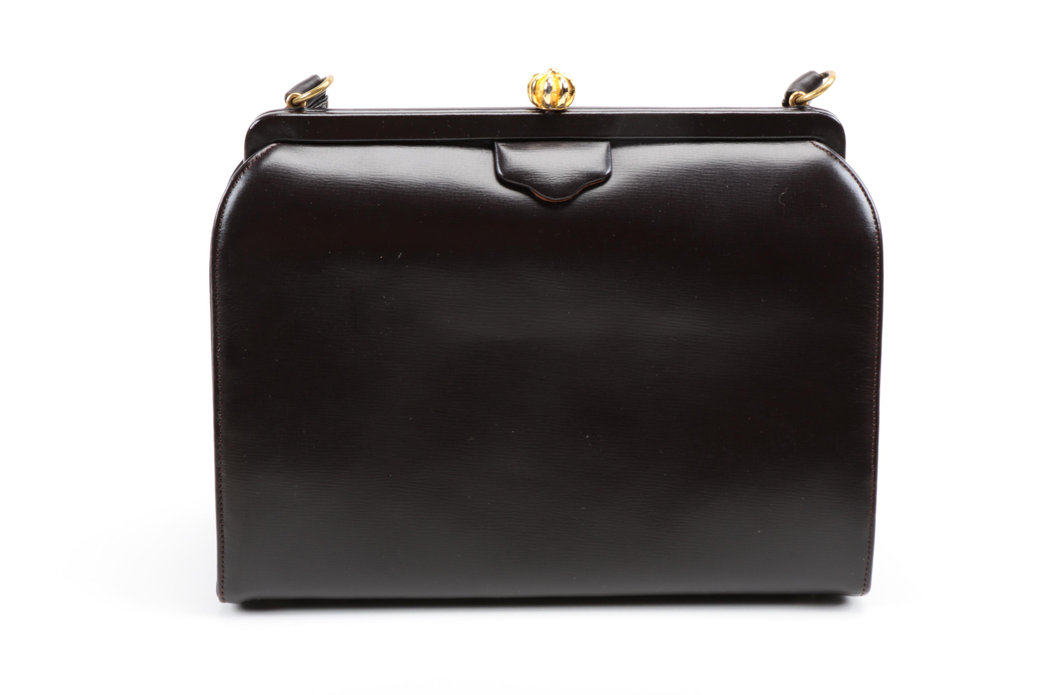 Collection of Vintage Handbags and Handkerchiefs