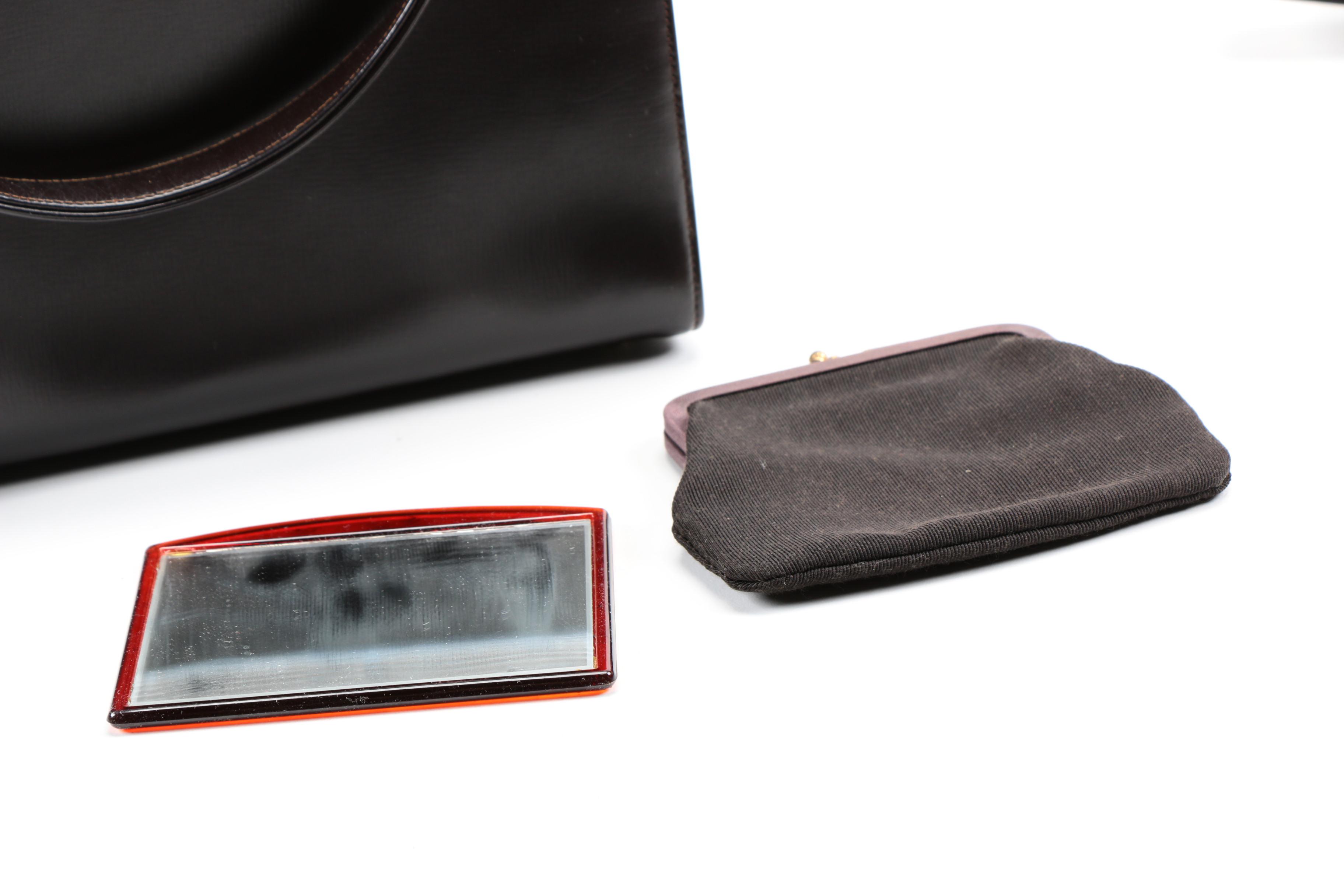 Collection of Vintage Handbags and Handkerchiefs