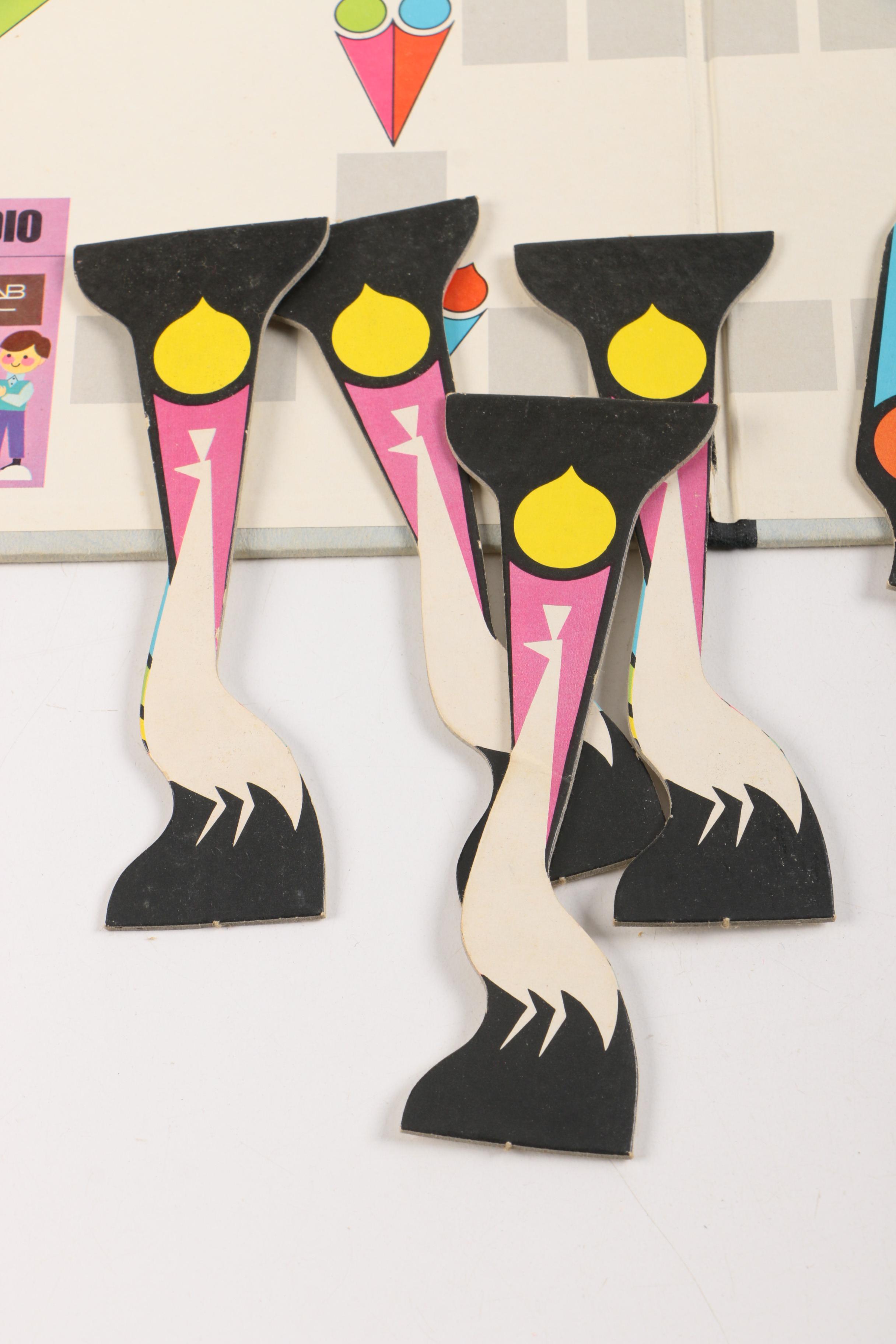 1966 "Peacock" Board Game