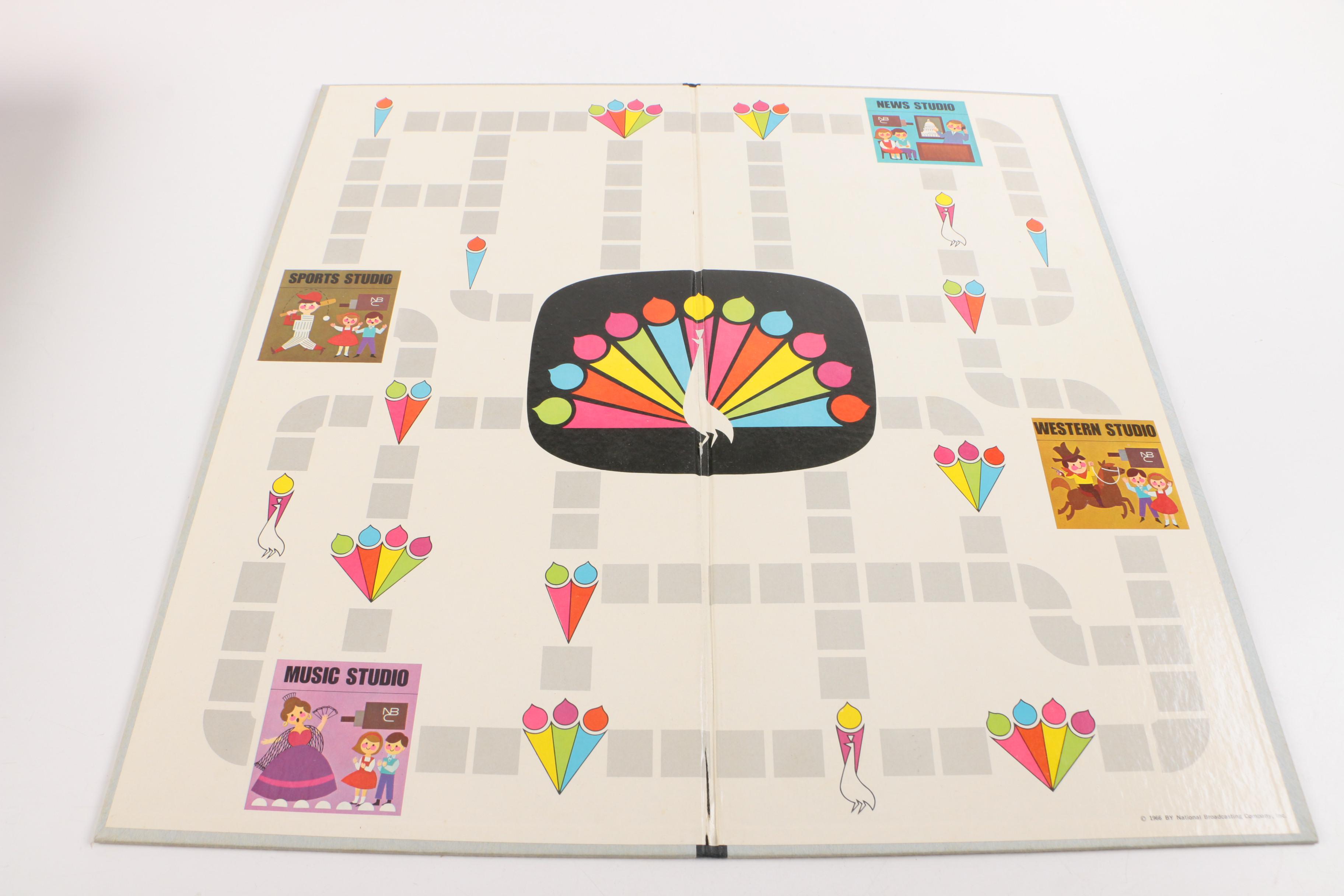 1966 "Peacock" Board Game