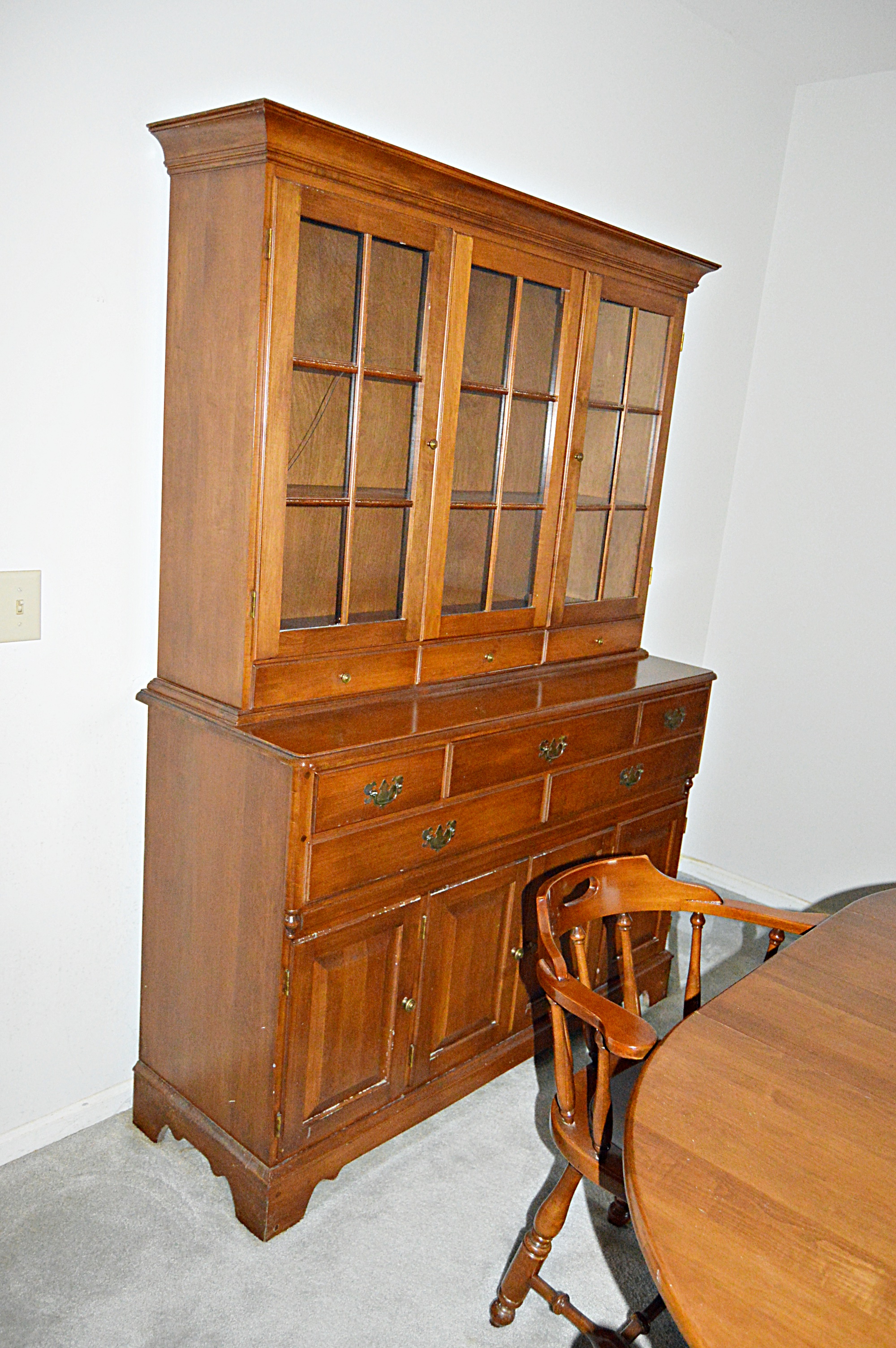 Vermont of Winooski Rock Maple Dining Suite