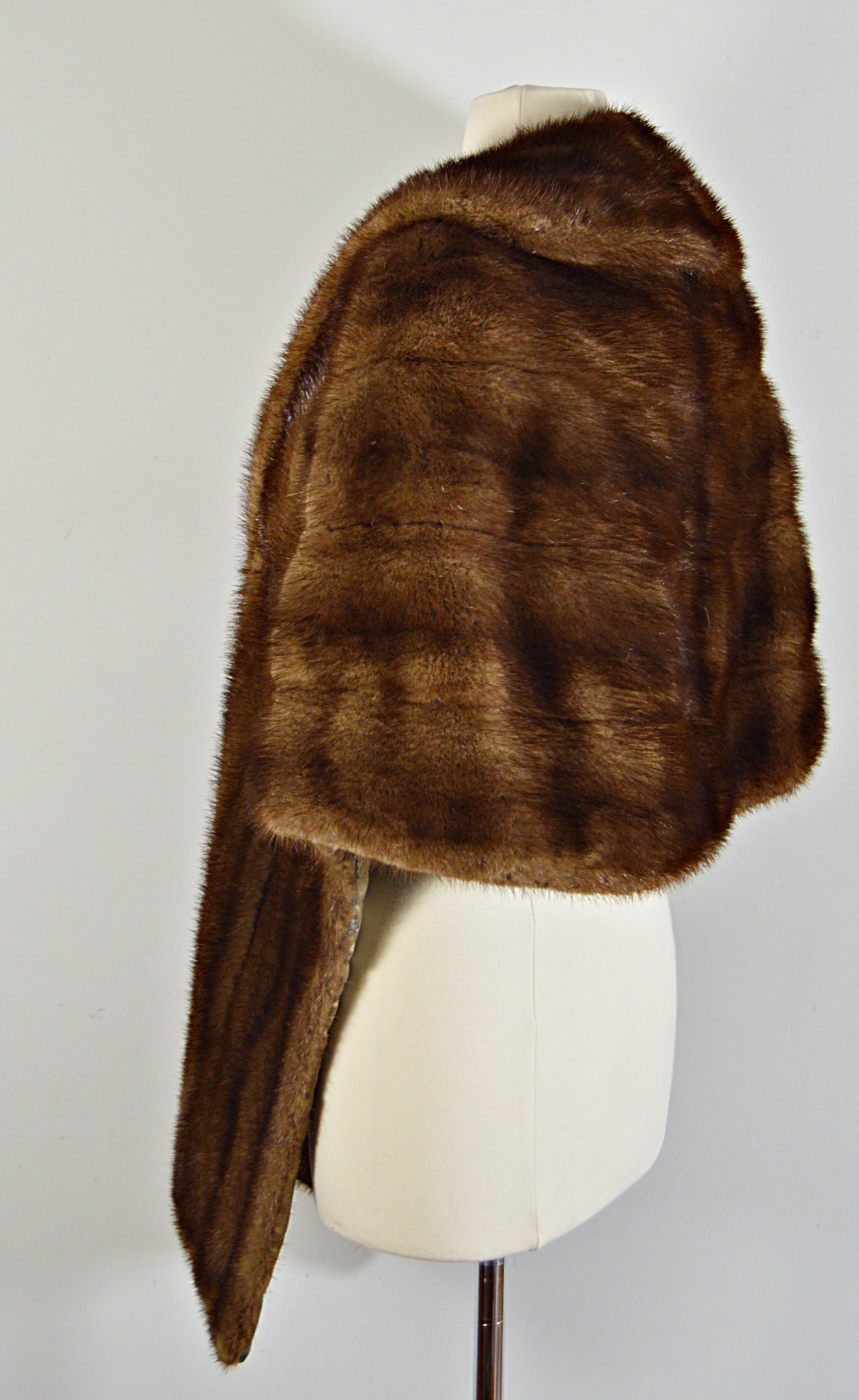 Vintage Mabley & Carew Demi-Buff Ranch Mink Stole