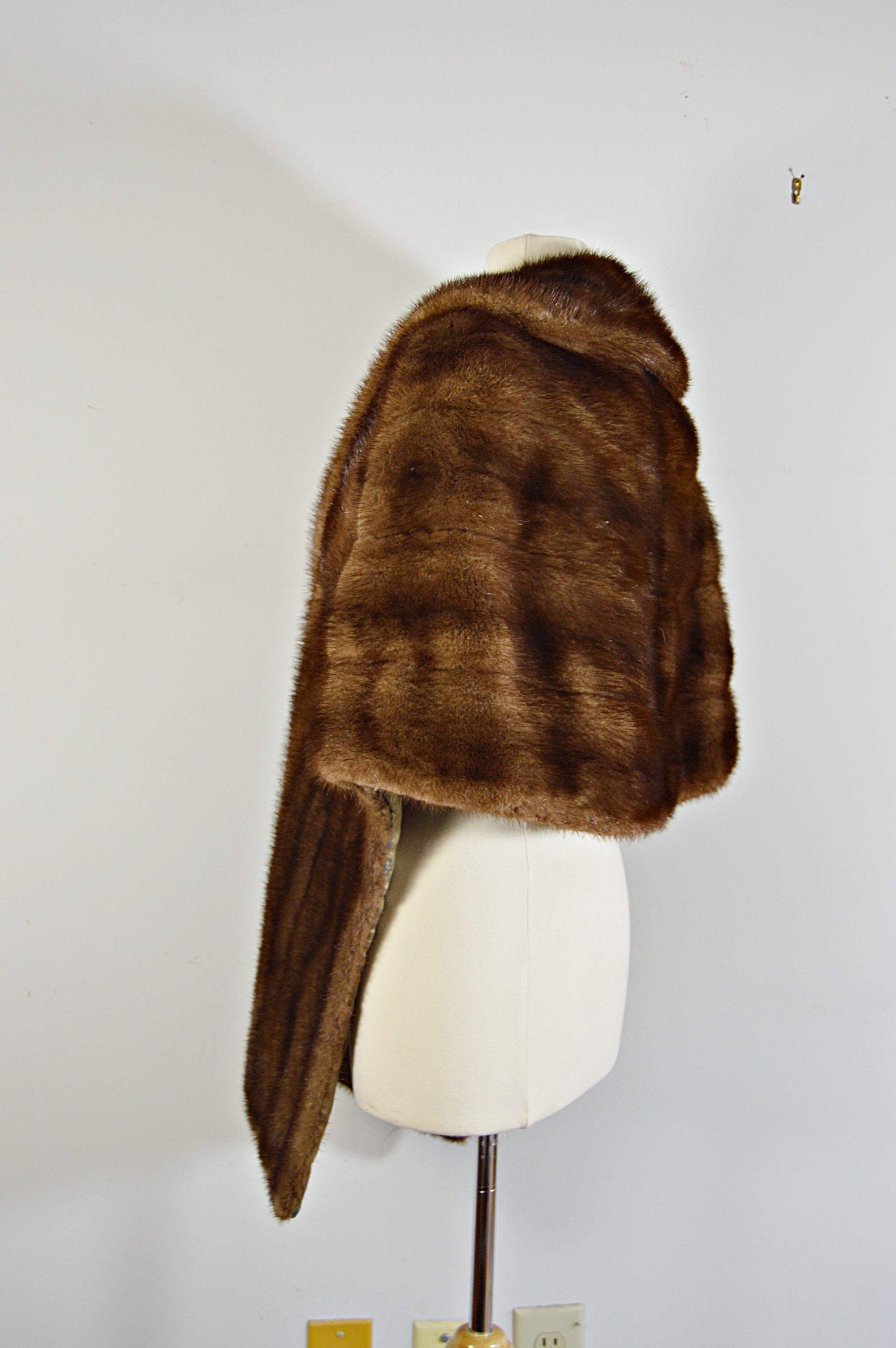 Vintage Mabley & Carew Demi-Buff Ranch Mink Stole