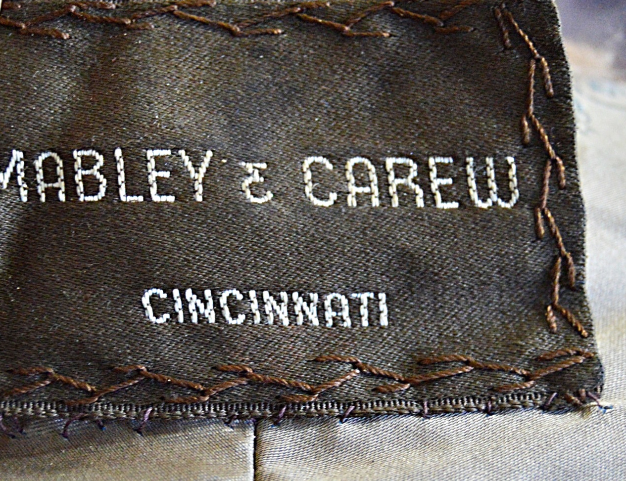 Vintage Mabley & Carew Demi-Buff Ranch Mink Stole