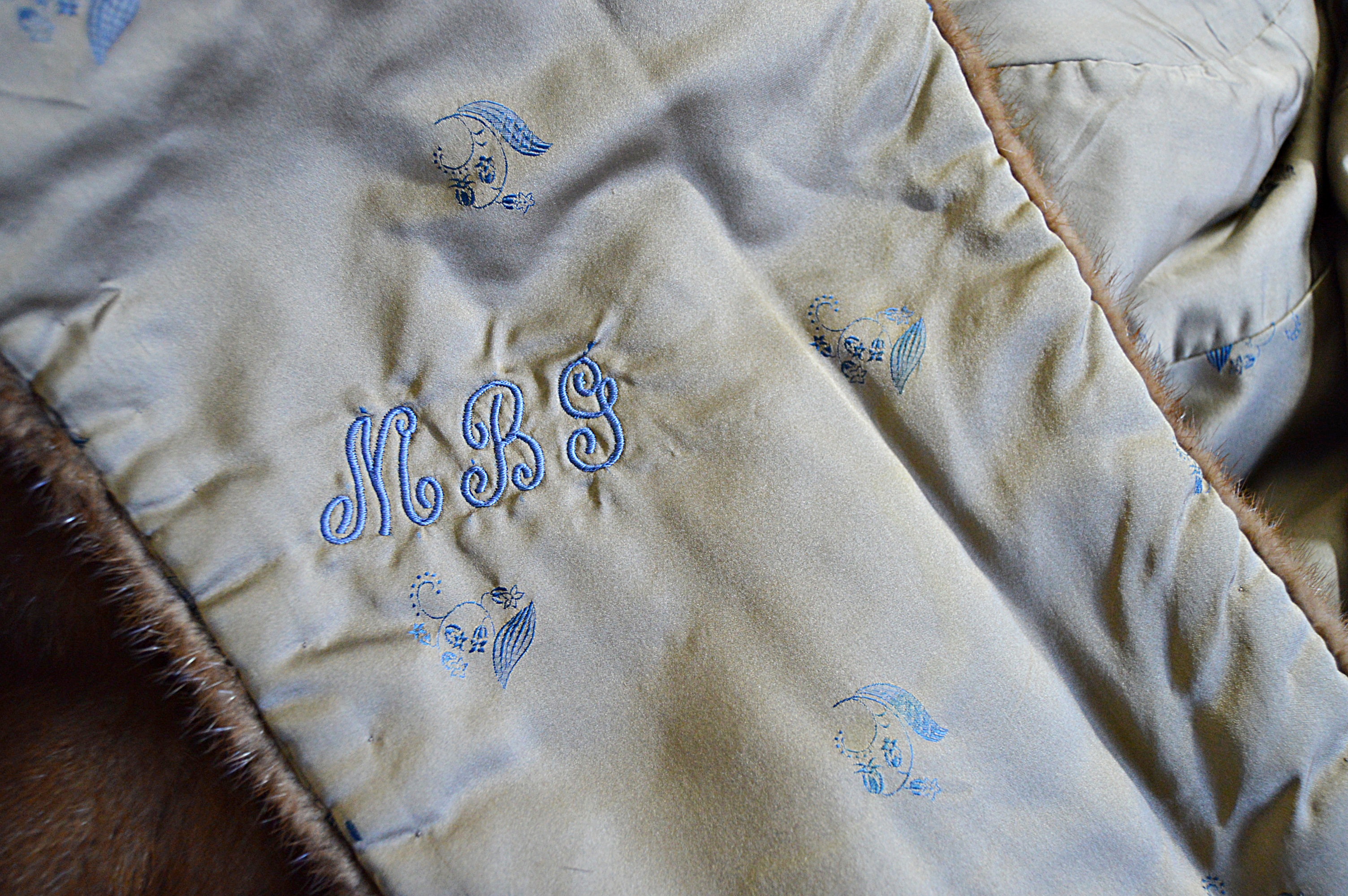 Vintage Mabley & Carew Demi-Buff Ranch Mink Stole