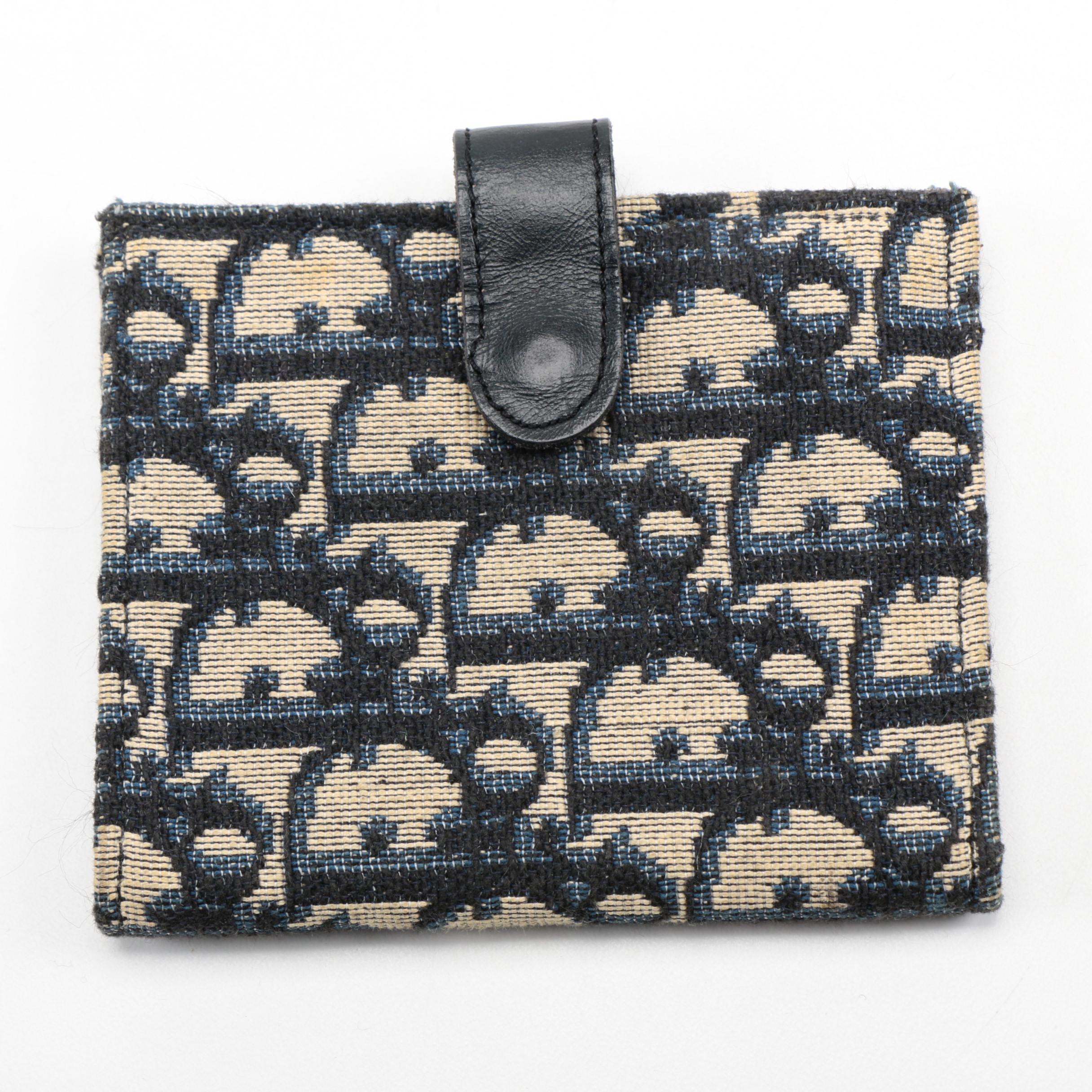 Christian Dior Monogram Canvas Wallet