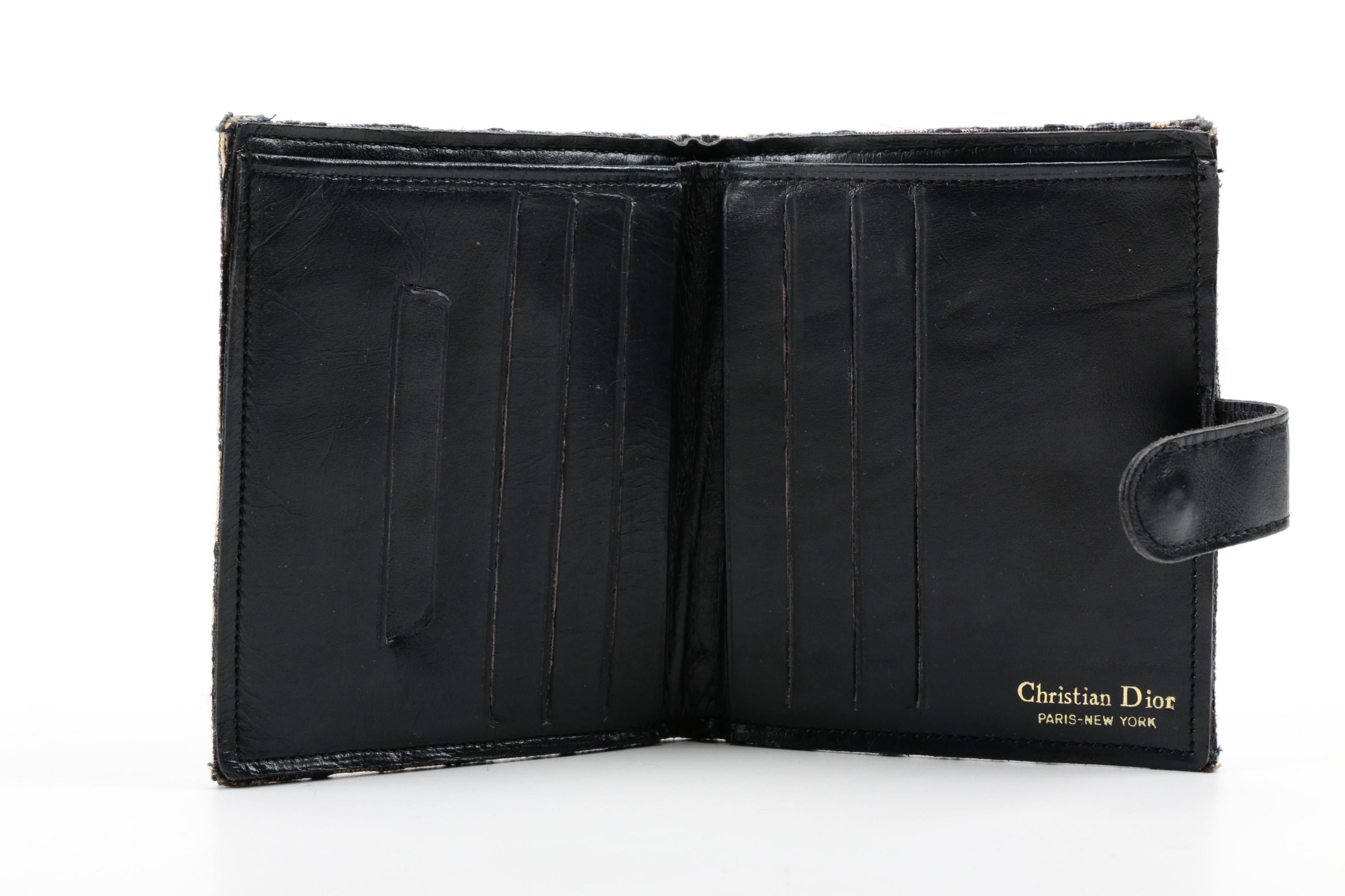 Christian Dior Monogram Canvas Wallet