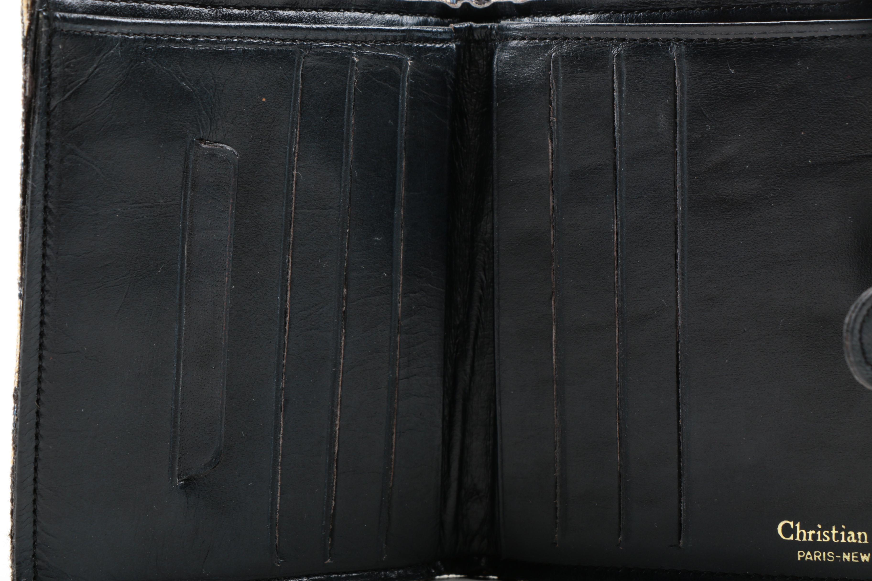 Christian Dior Monogram Canvas Wallet