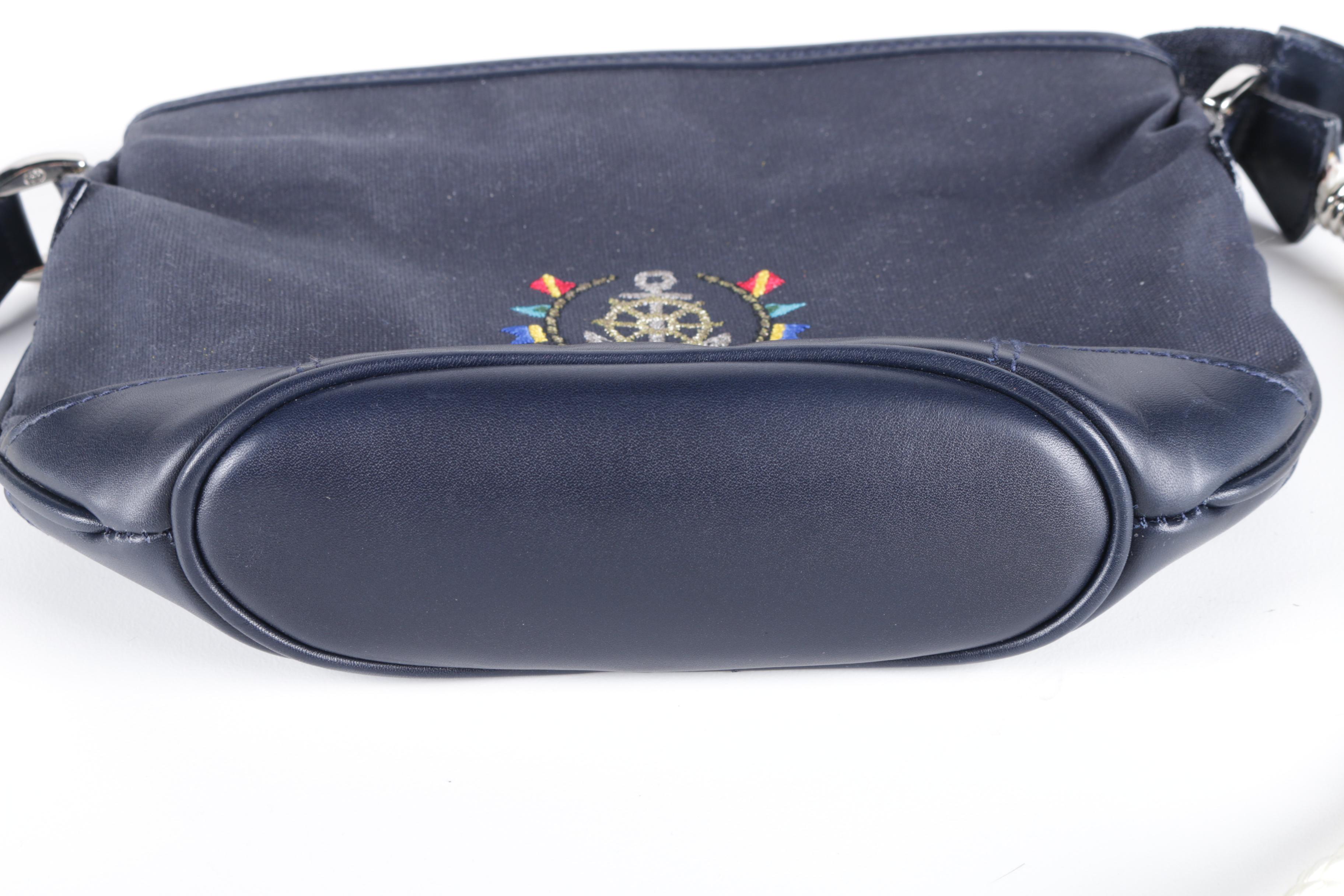 Vintage Gucci Crossbody Nautical Handbag