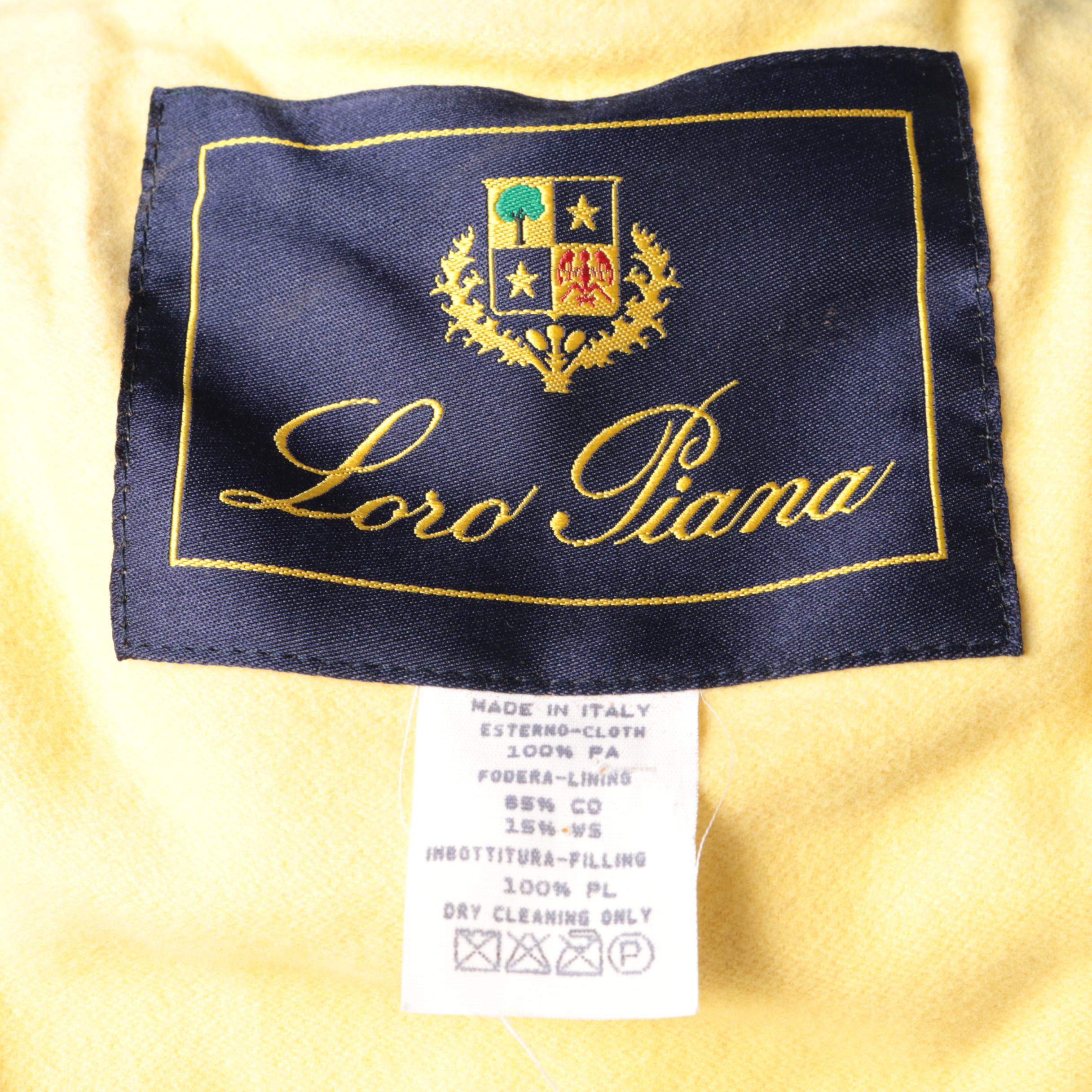 Loro Piana Vest and 1992 Olympics Horsey Jacket