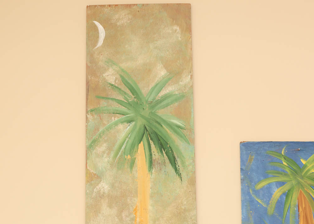 Ernest Lee Acrylic Paintings on Wood