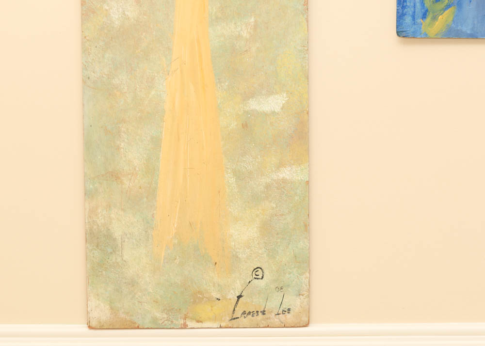 Ernest Lee Acrylic Paintings on Wood