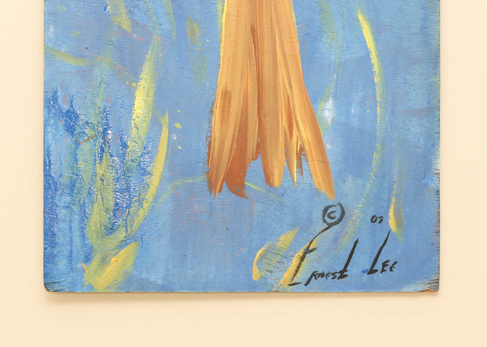 Ernest Lee Acrylic Paintings on Wood