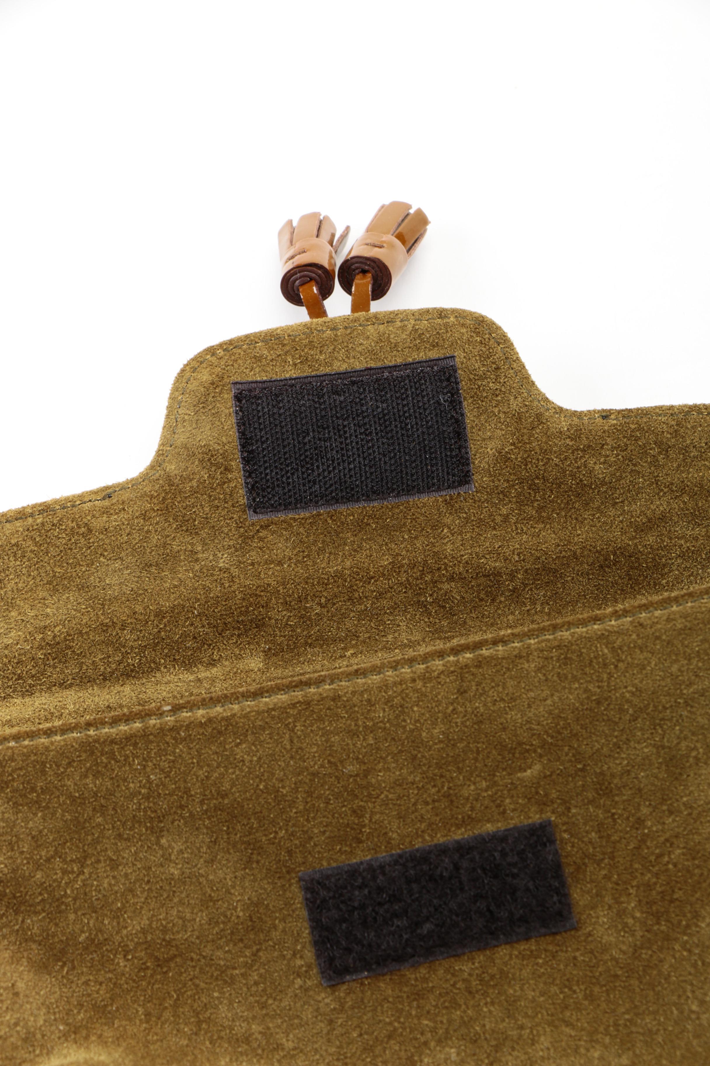 Prada Suede and Python Handbag