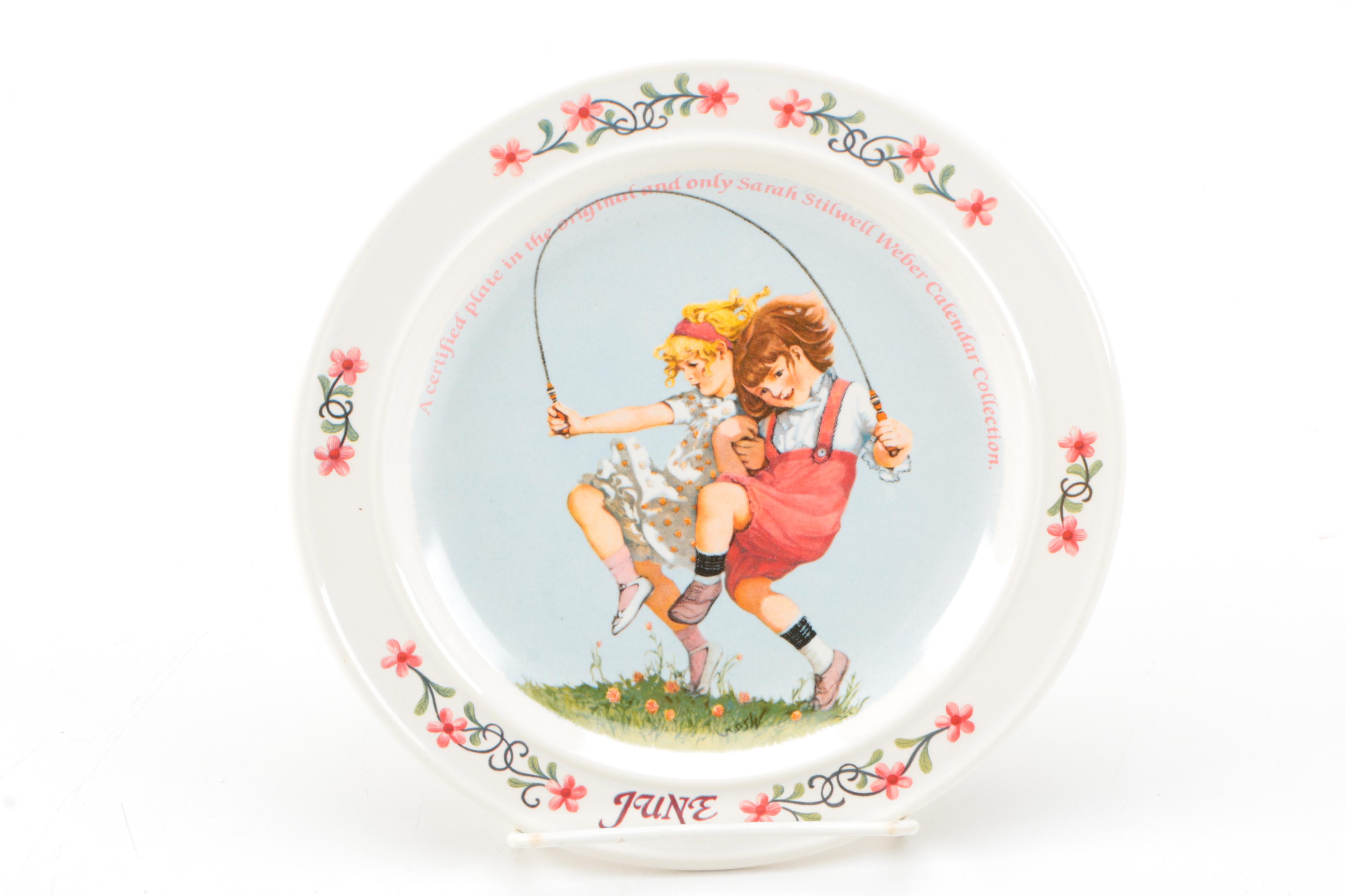 Ernst Inc. and Newell Pottery Collectors Plates