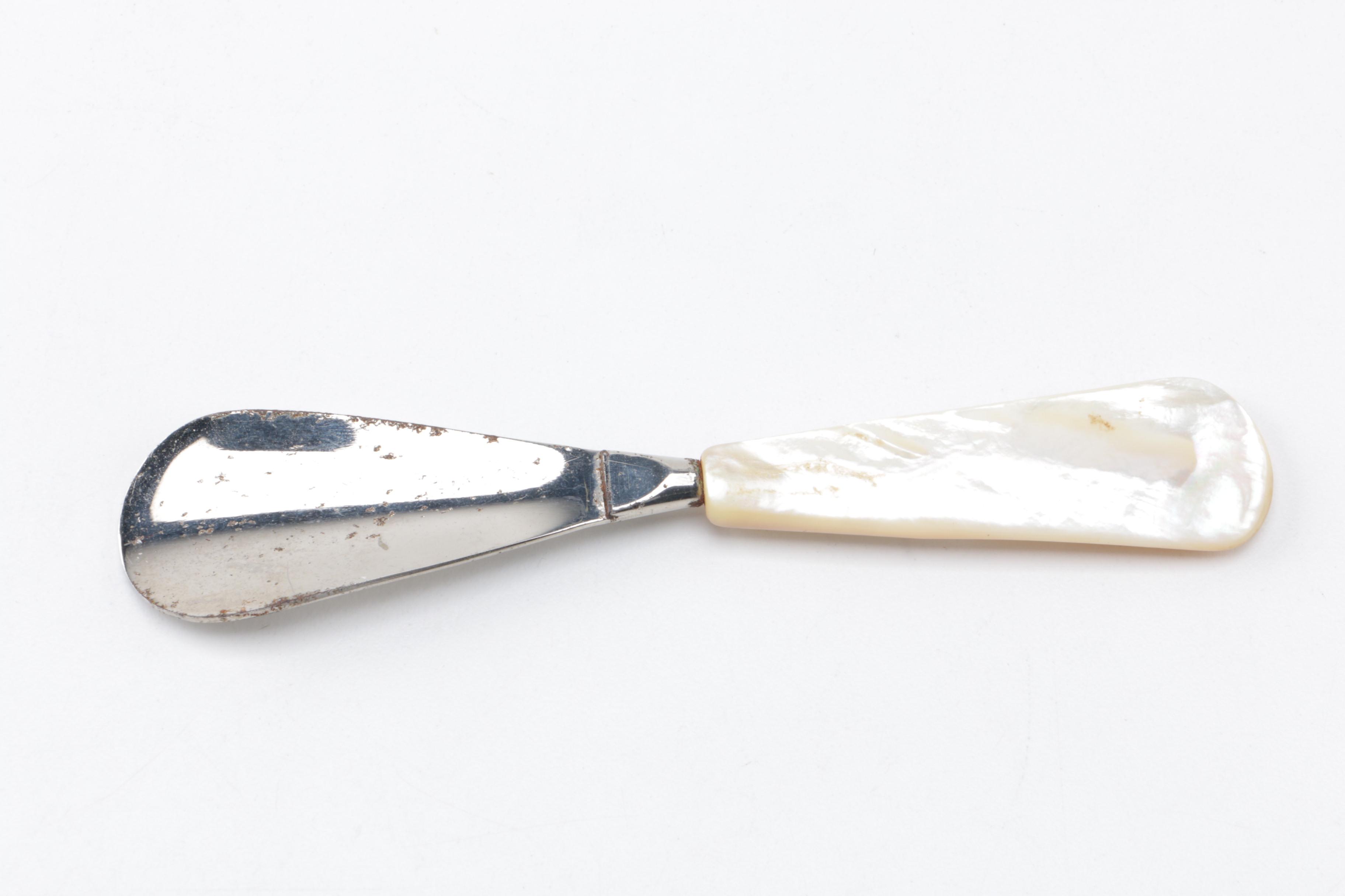 Hygiene Tools with Mother of Pearl Handles