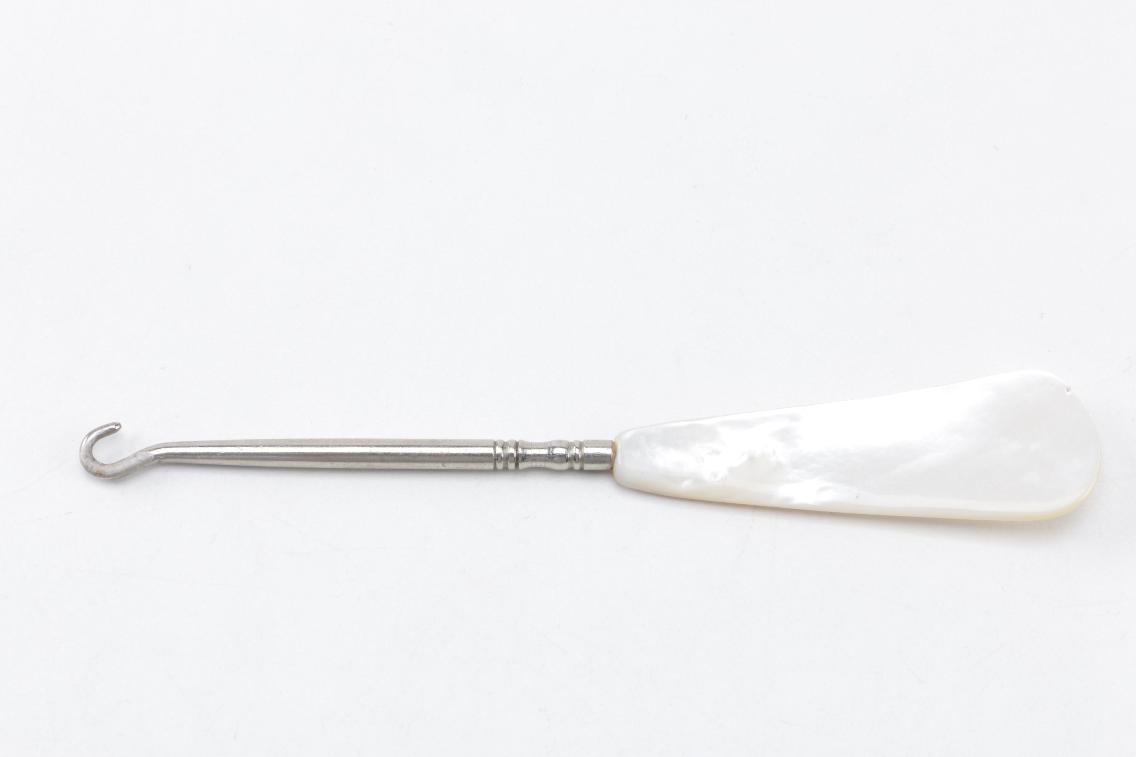 Hygiene Tools with Mother of Pearl Handles