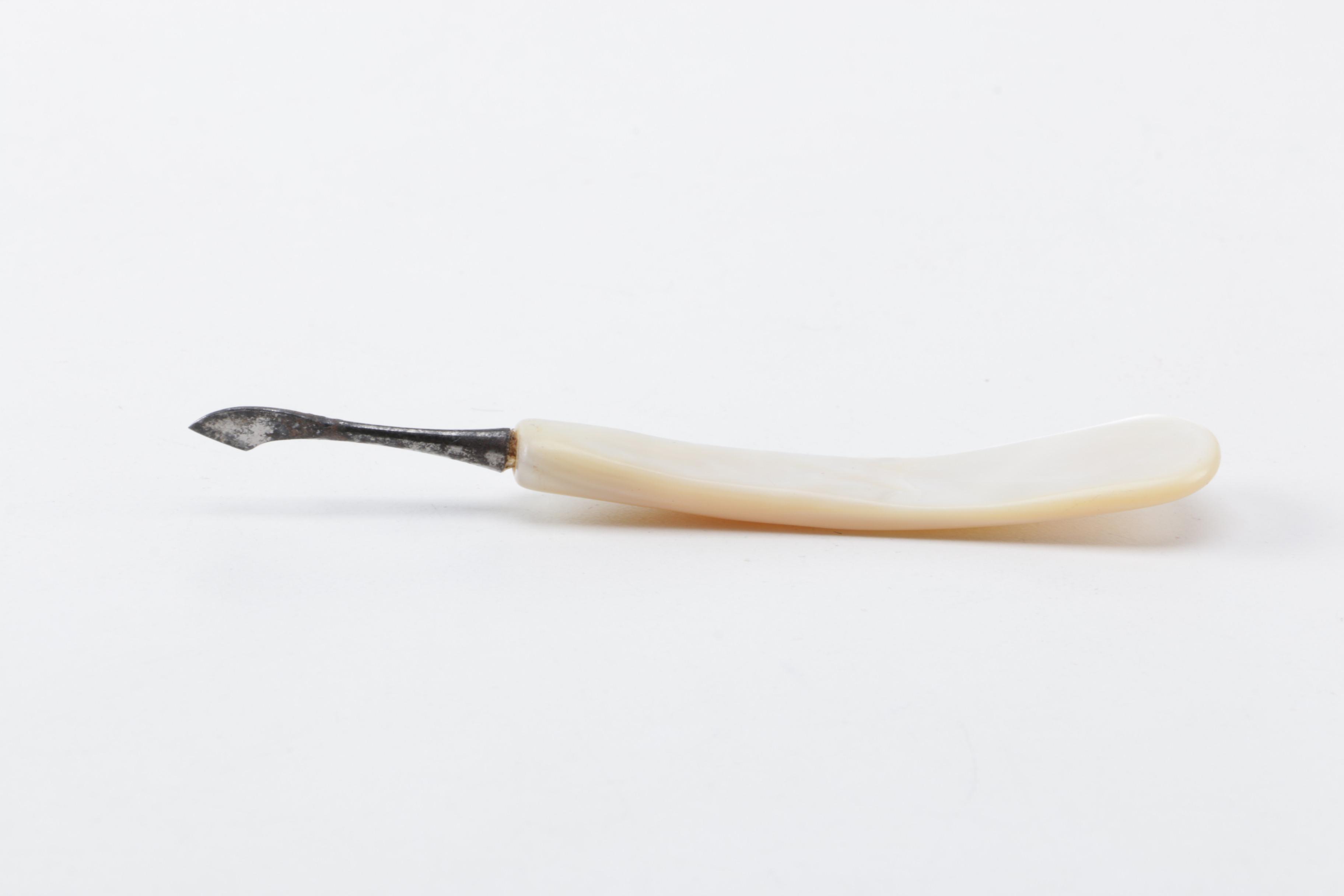 Hygiene Tools with Mother of Pearl Handles