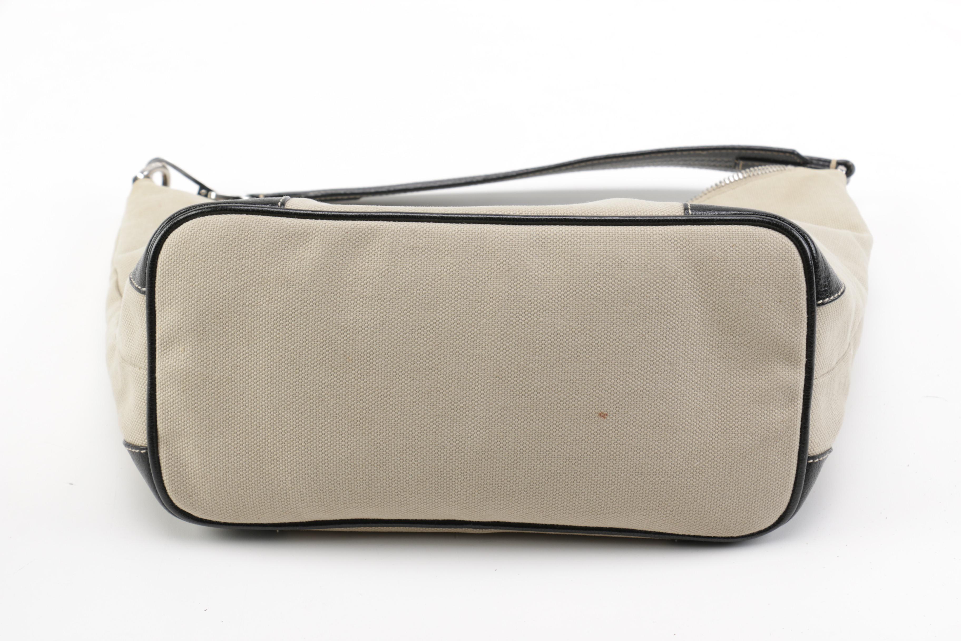 Prada Canvas Tote and Stephane Kelian Paris Handbag