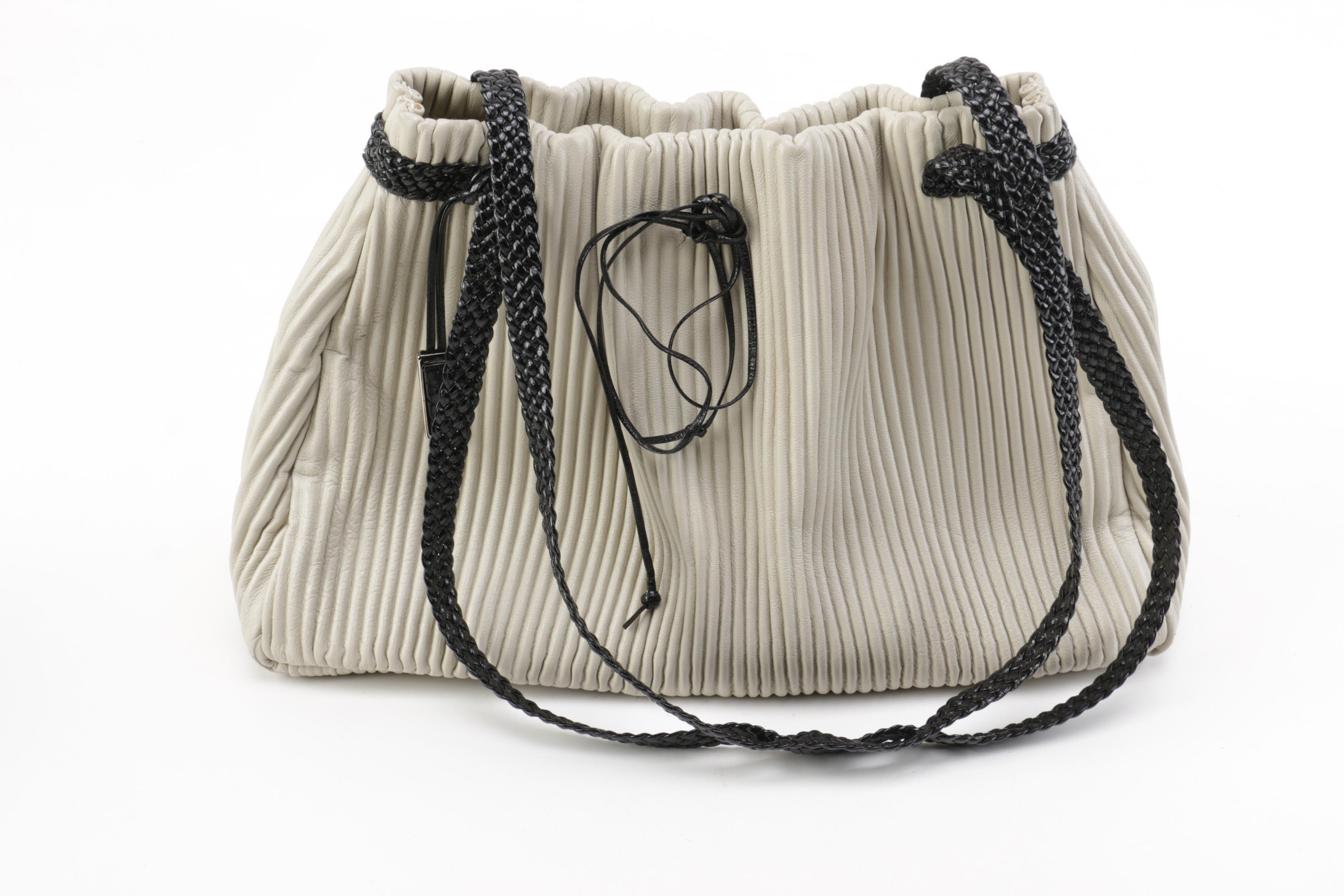 Prada Canvas Tote and Stephane Kelian Paris Handbag