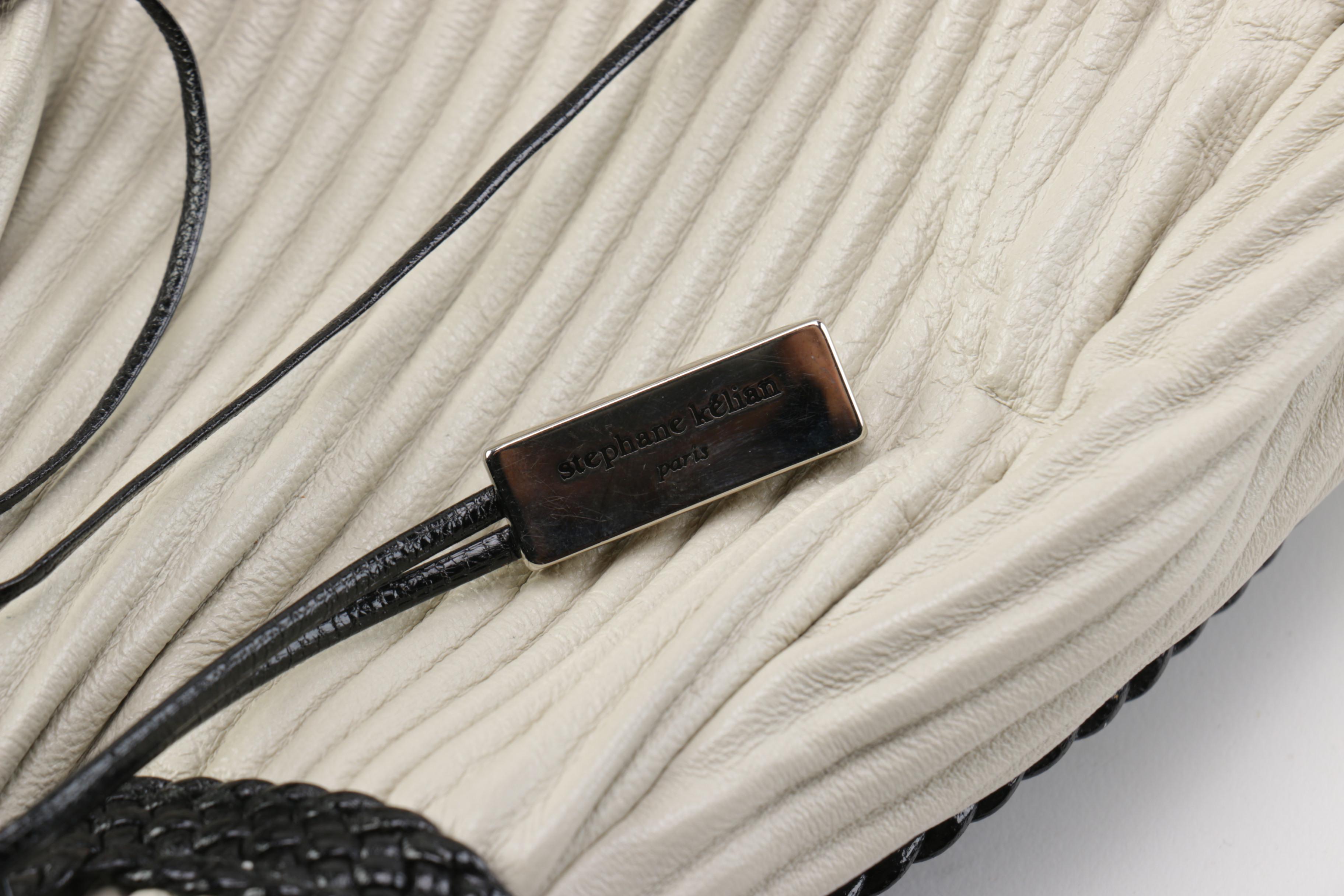 Prada Canvas Tote and Stephane Kelian Paris Handbag