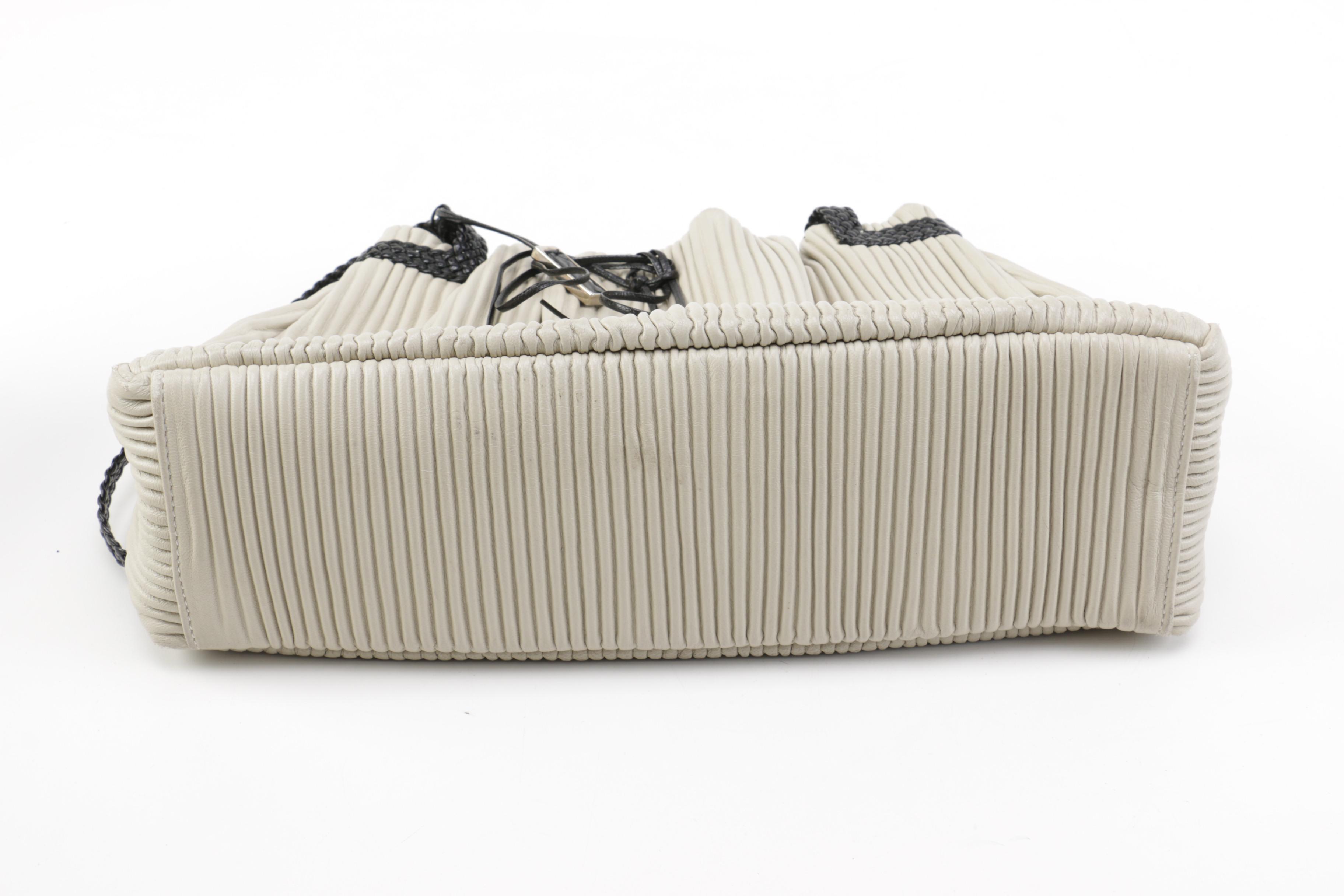 Prada Canvas Tote and Stephane Kelian Paris Handbag