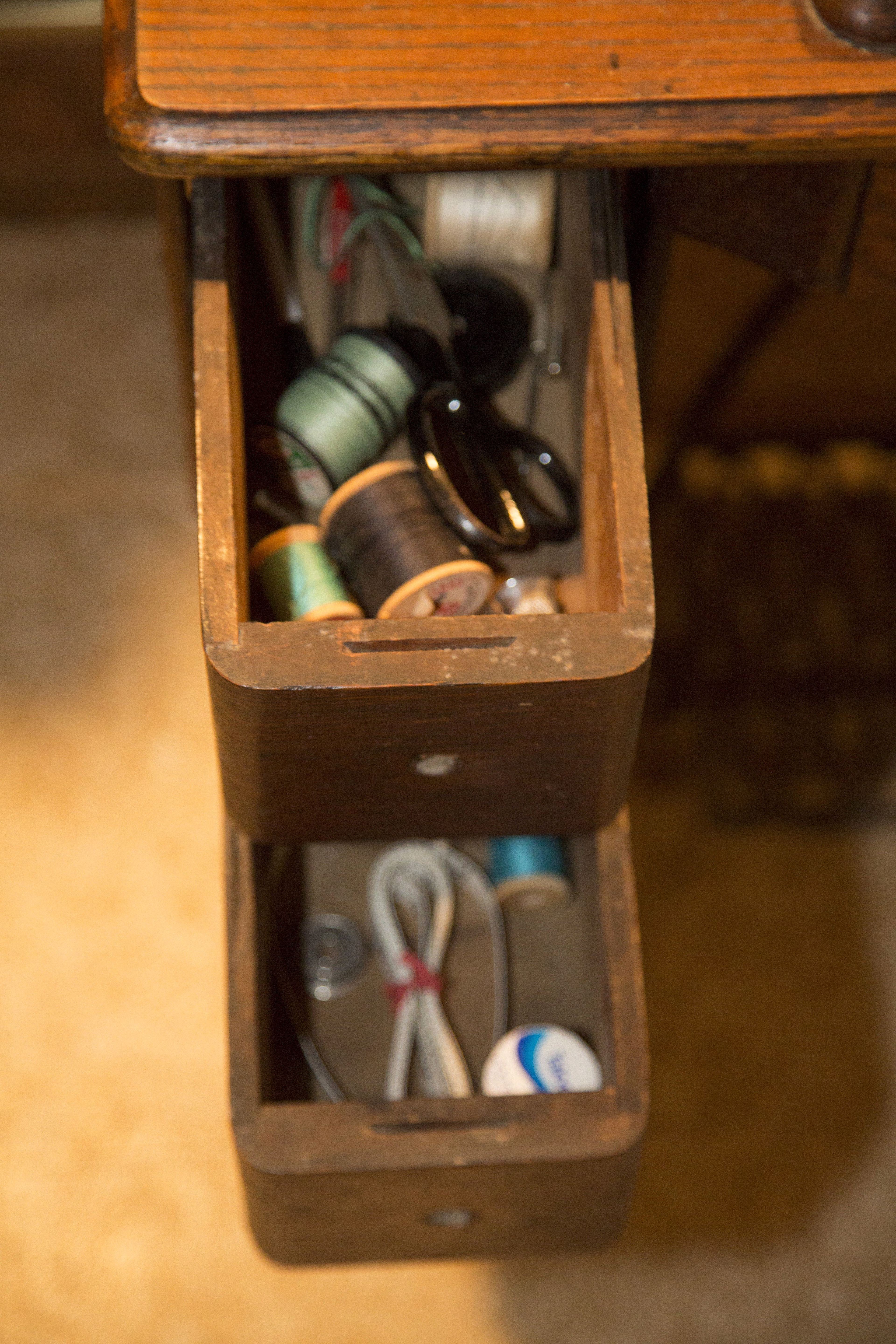 Singer Wrought Iron Treadle Sewing Table