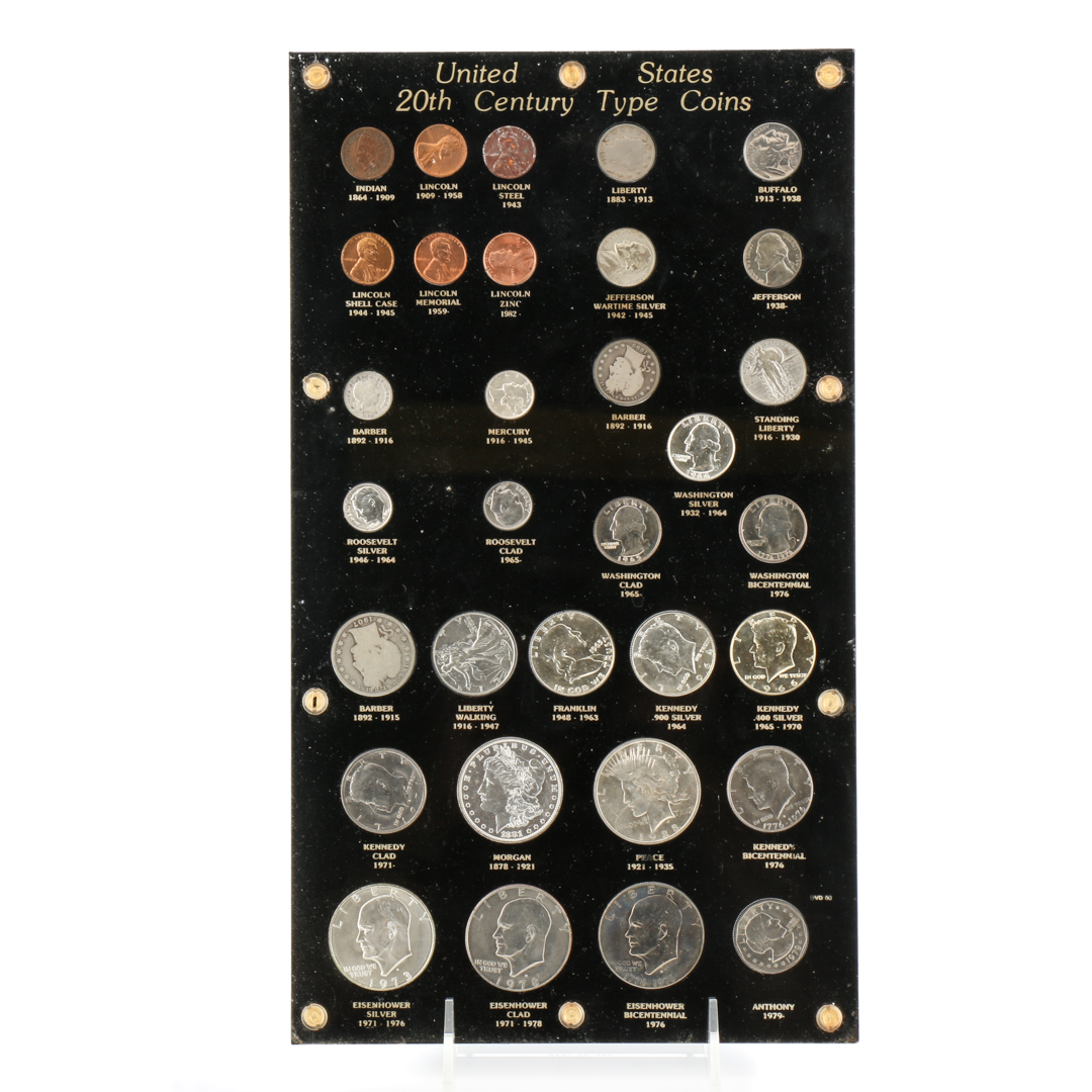 United States 20th Century Type Coins 1909 - 1979