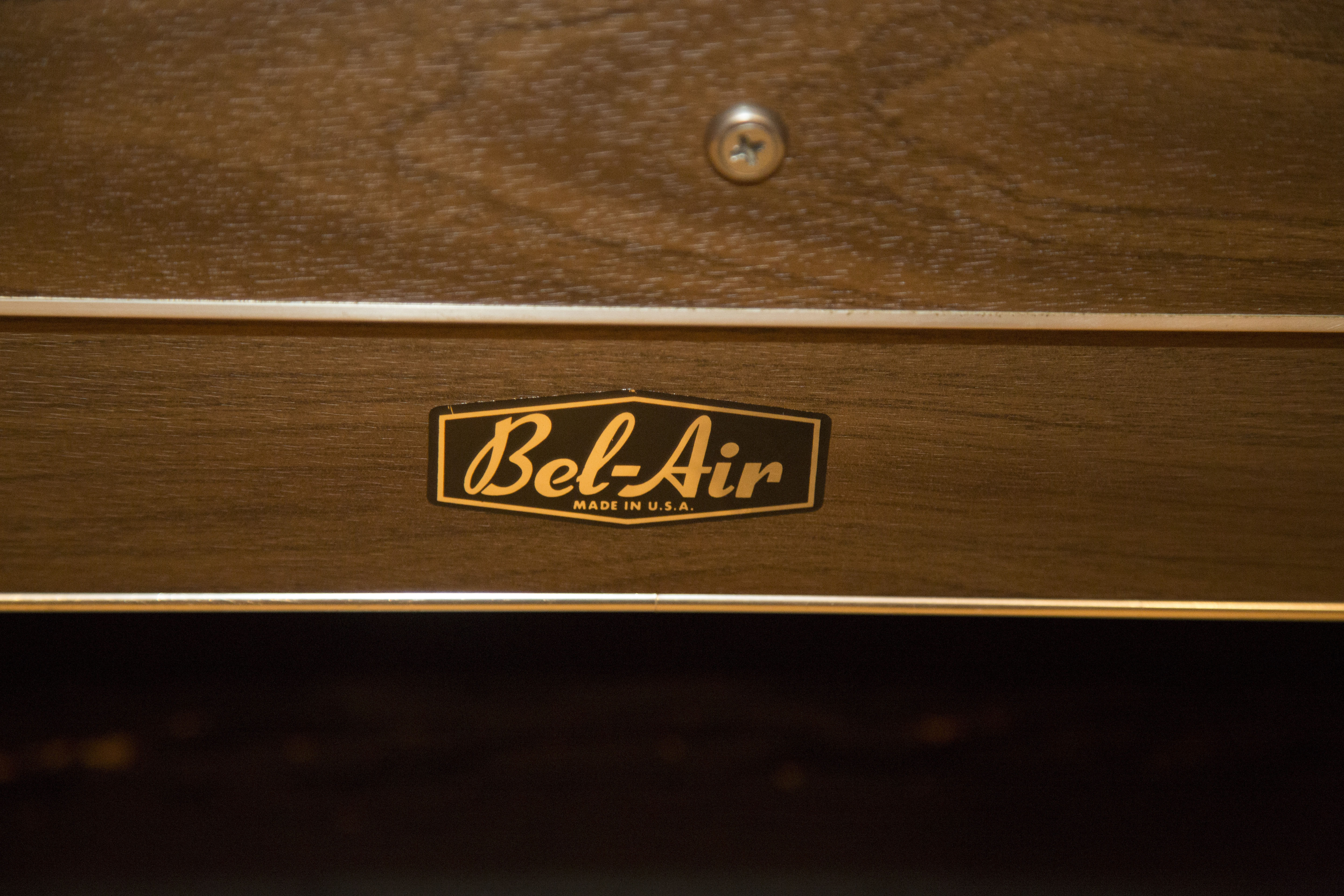 Vintage Bel-Air Billiards Table with Accessories