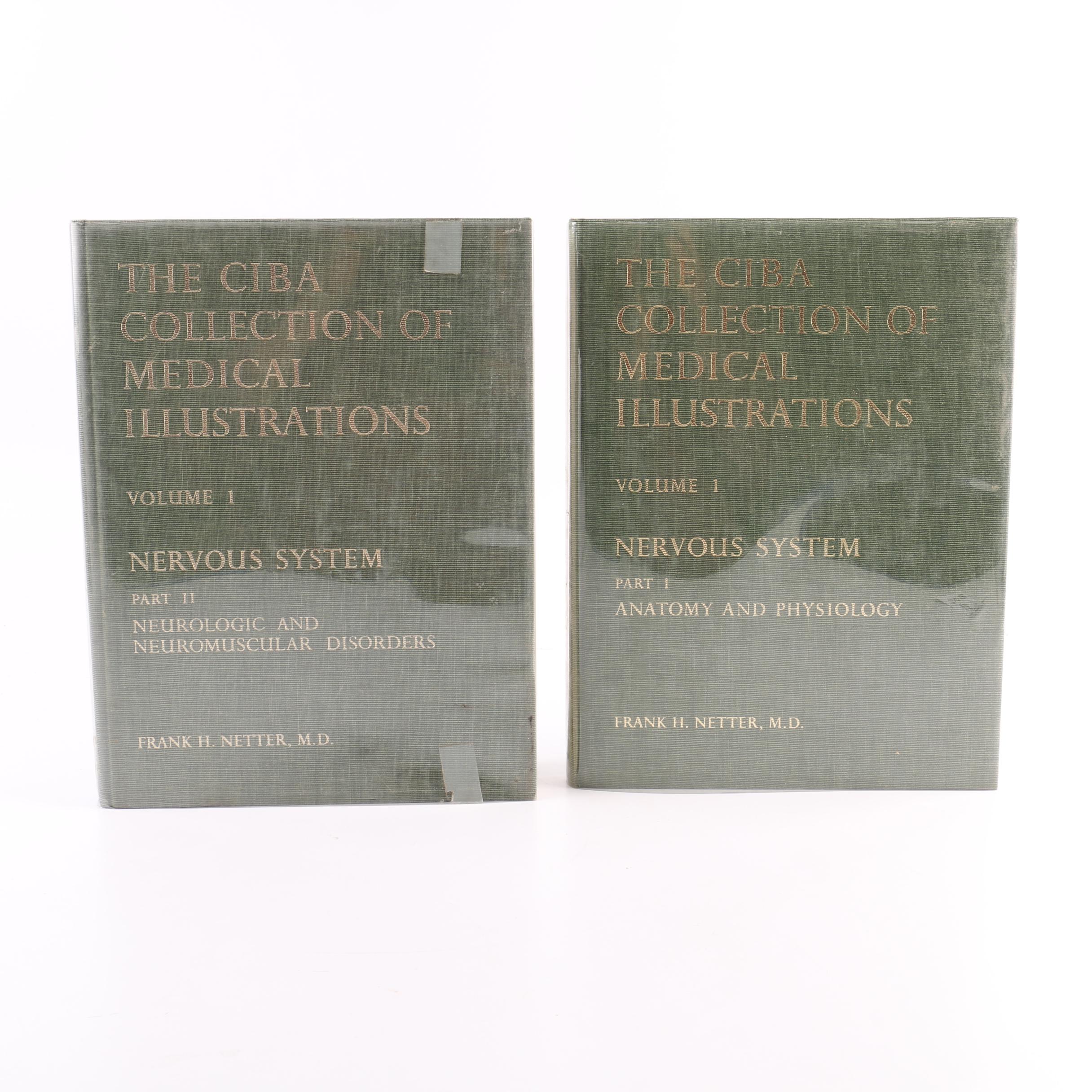 Frank H. Netter Signed "The CIBA Collection Of Medical Illustrations" Volumes